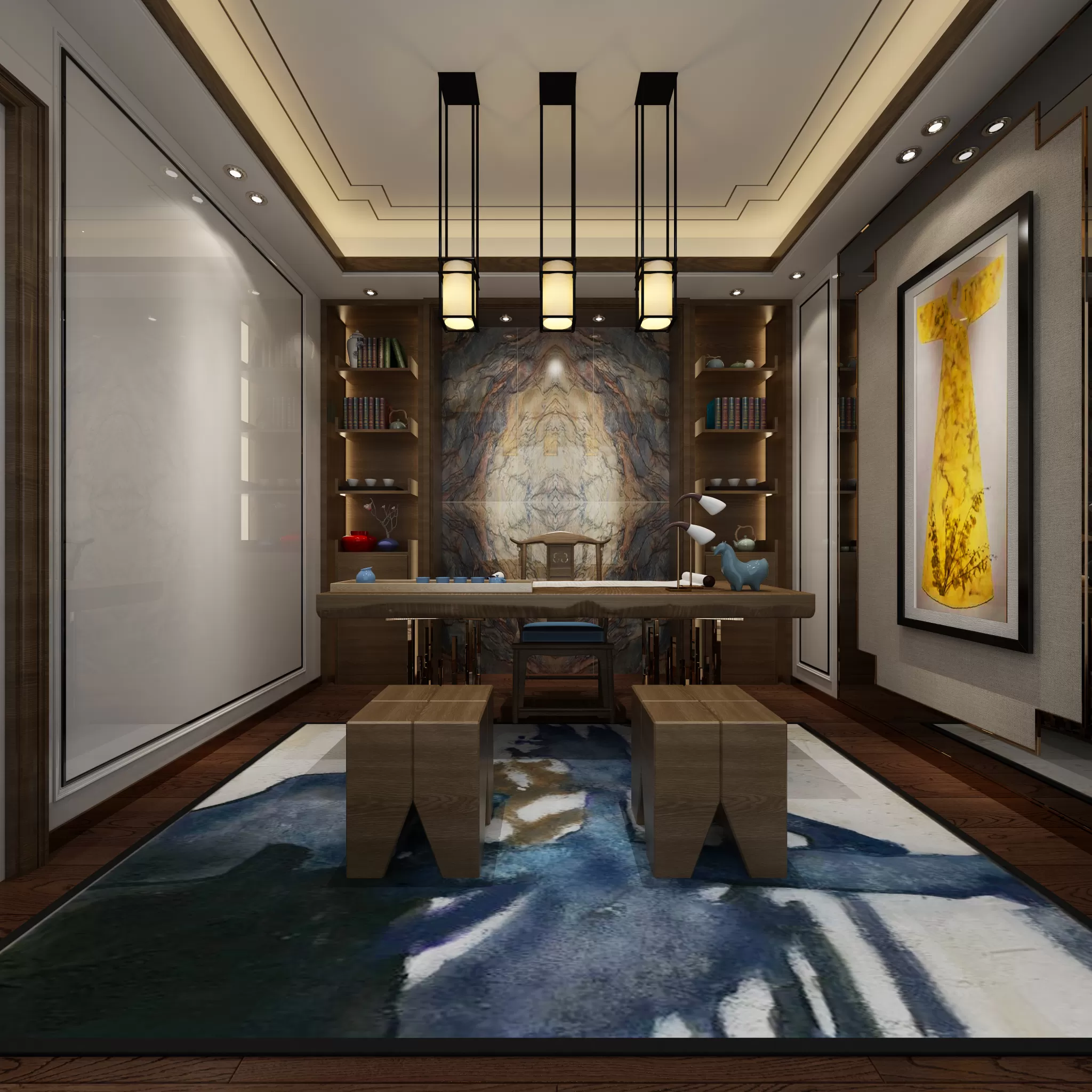 TZ INTERIOR DESIGN 2021 (VRAY) – 6. STUDY – 01