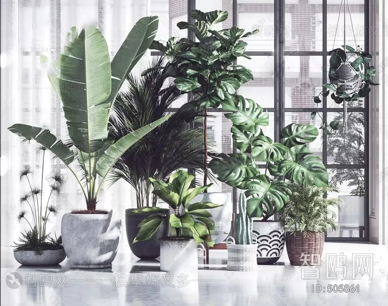 PLANT 3D MODELS – 001