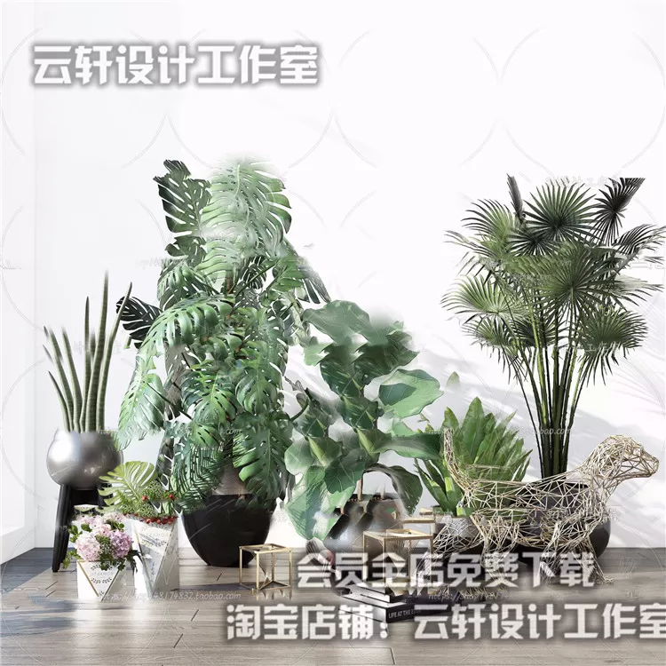 PLANT 3D MODELS – 008