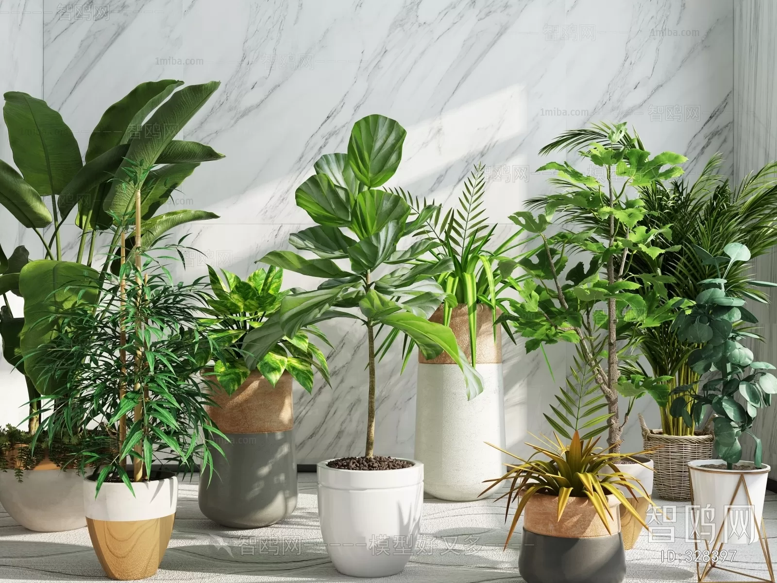 PLANT 3D MODELS – 012