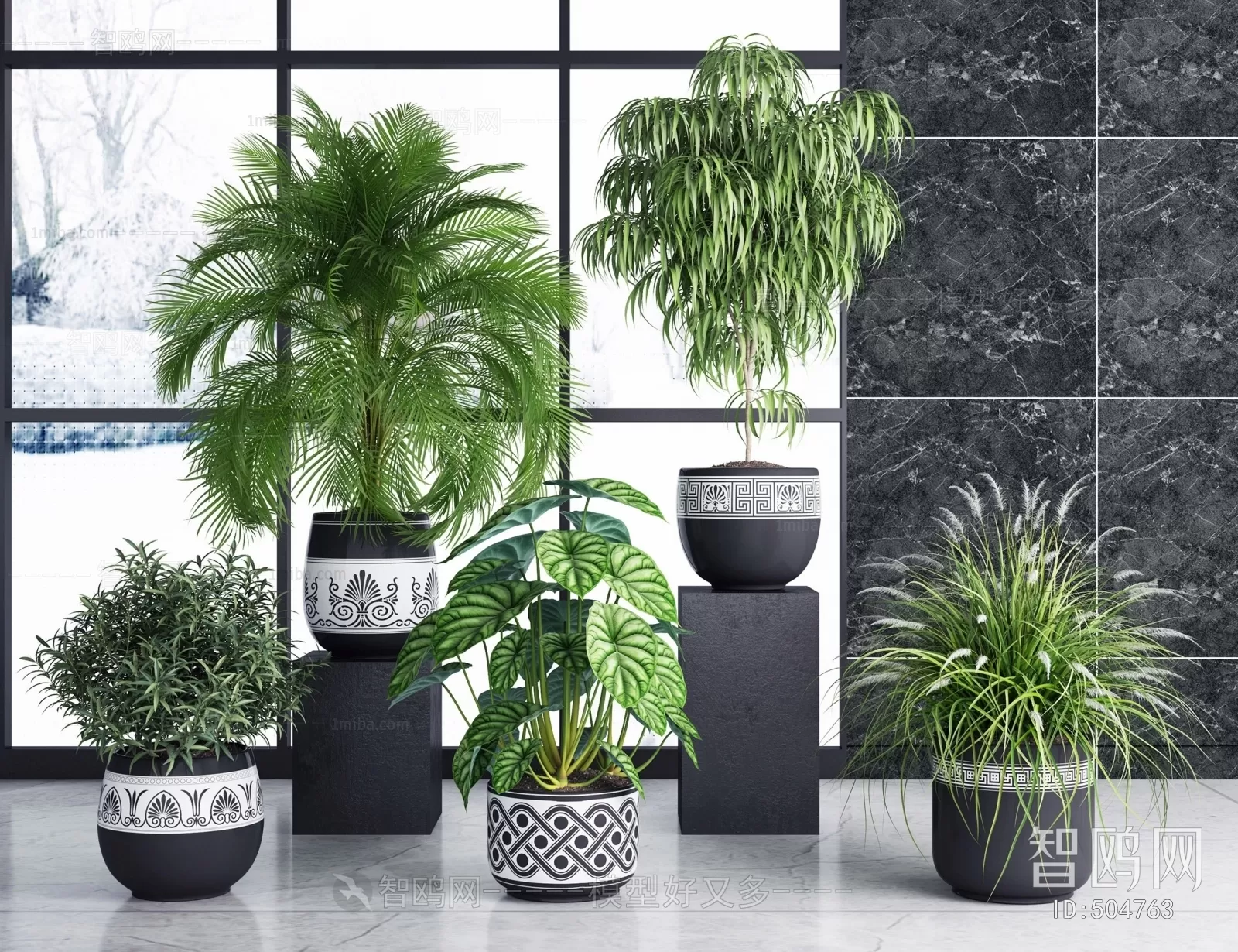 PLANT 3D MODELS – 013