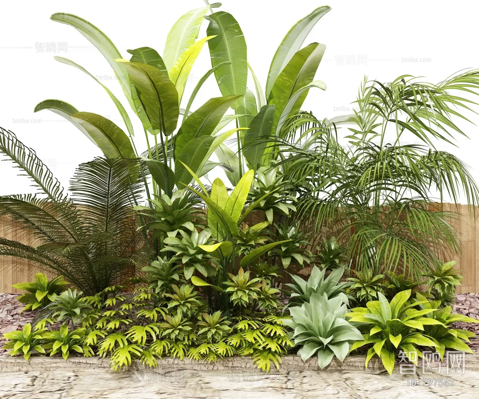 PLANT 3D MODELS – 017