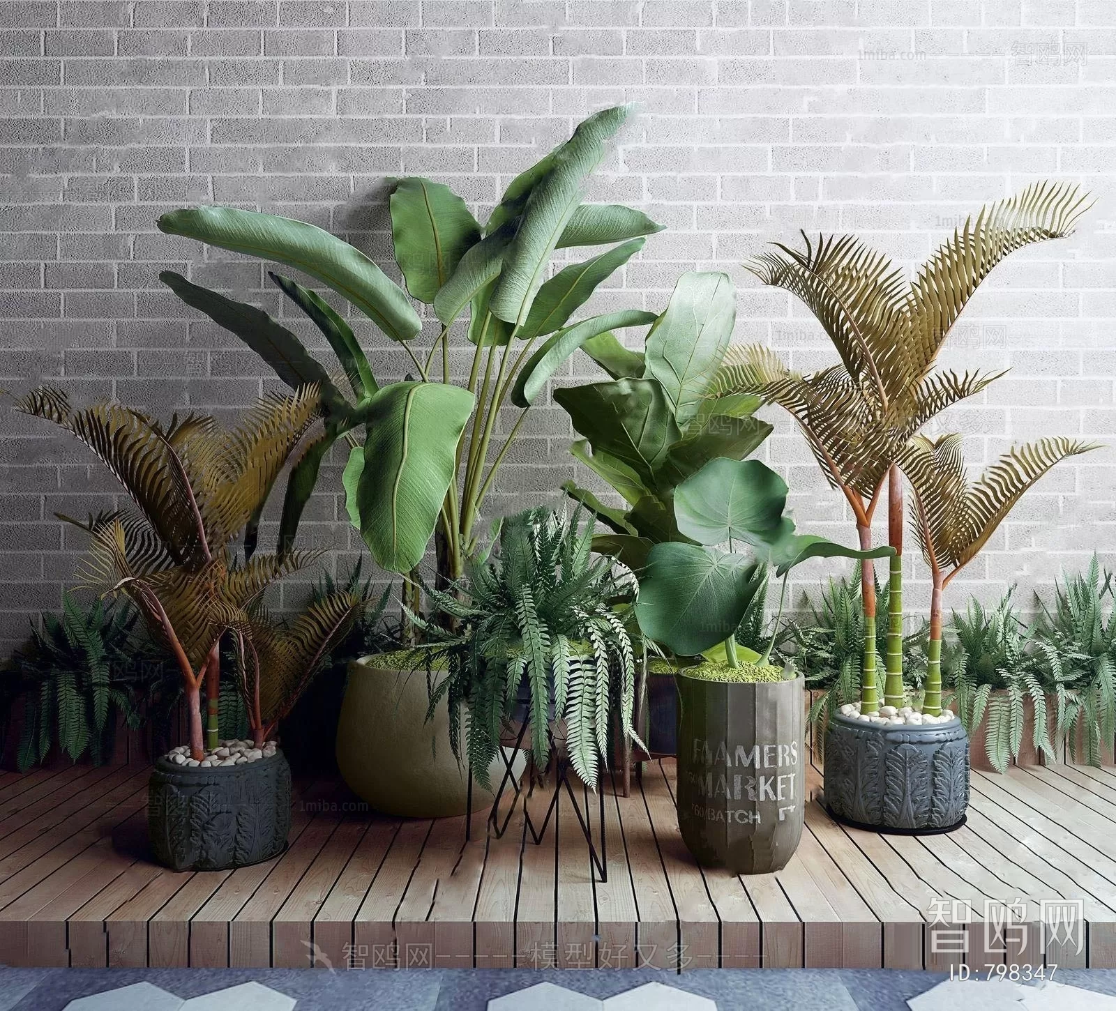 PLANT 3D MODELS – 028