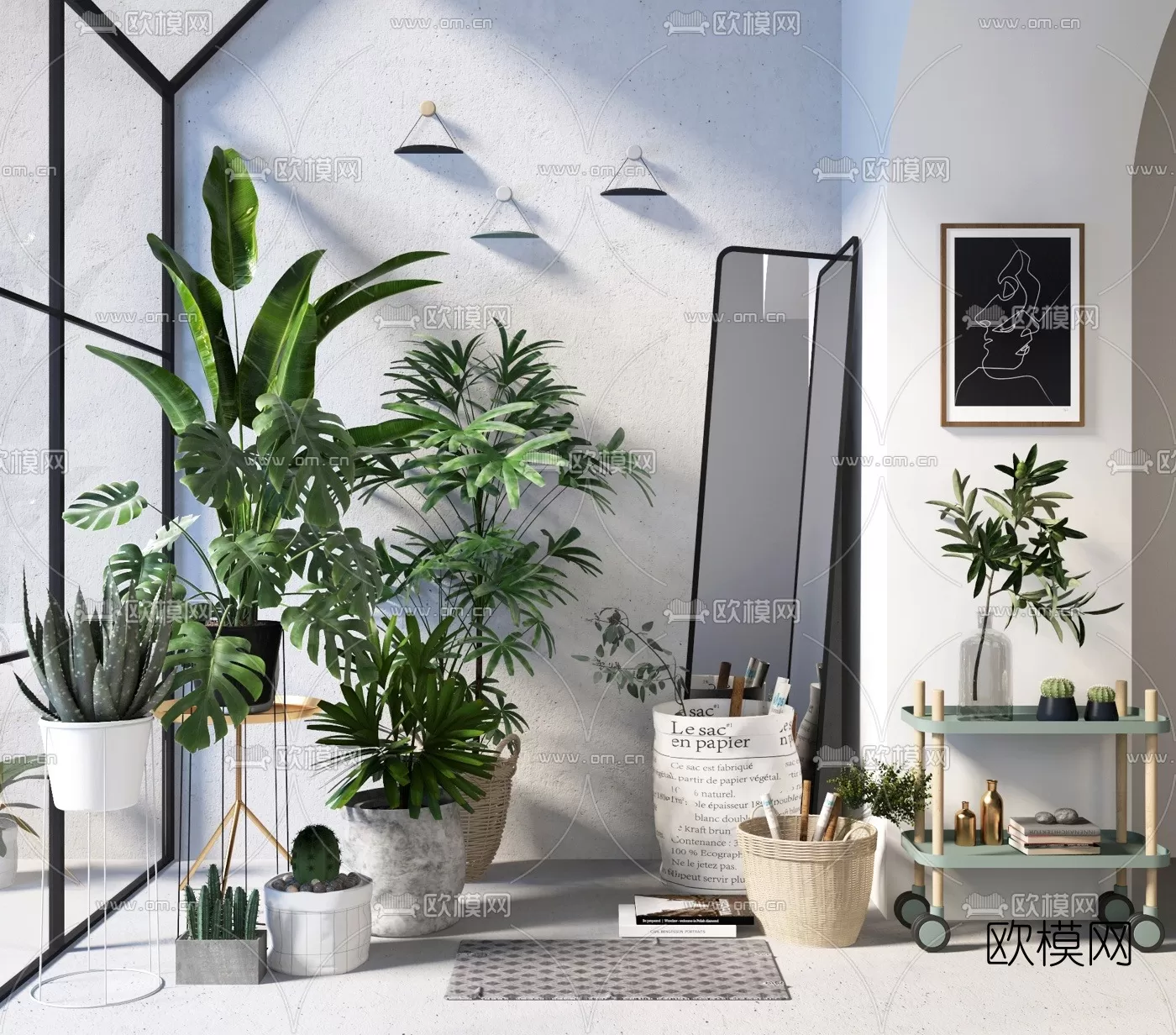 PLANT 3D MODELS – 047