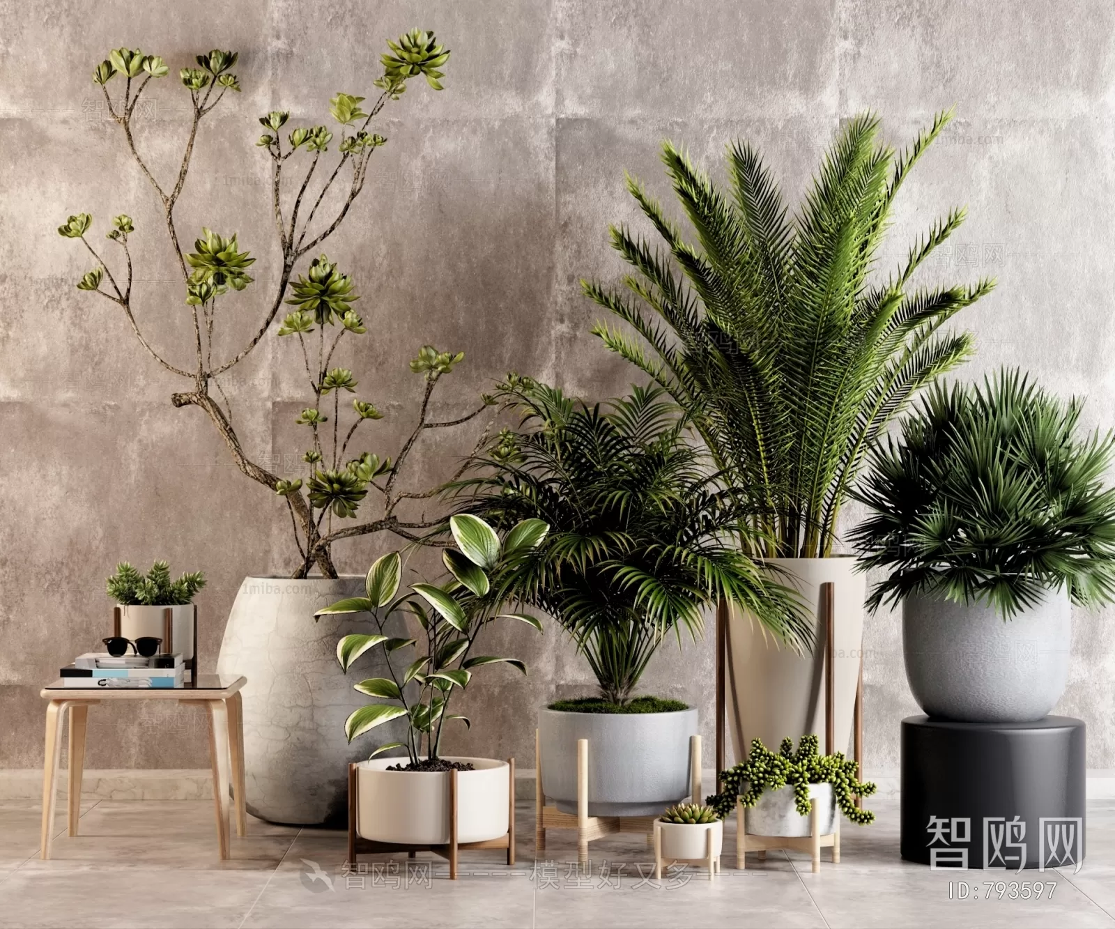 PLANT 3D MODELS – 051
