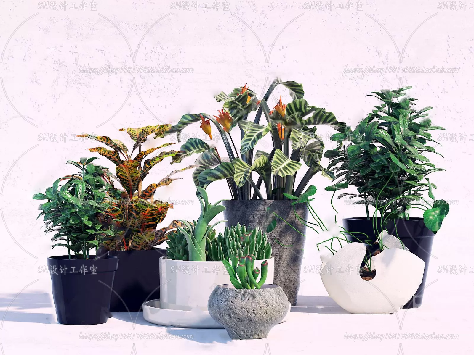 PLANT 3D MODELS – 068