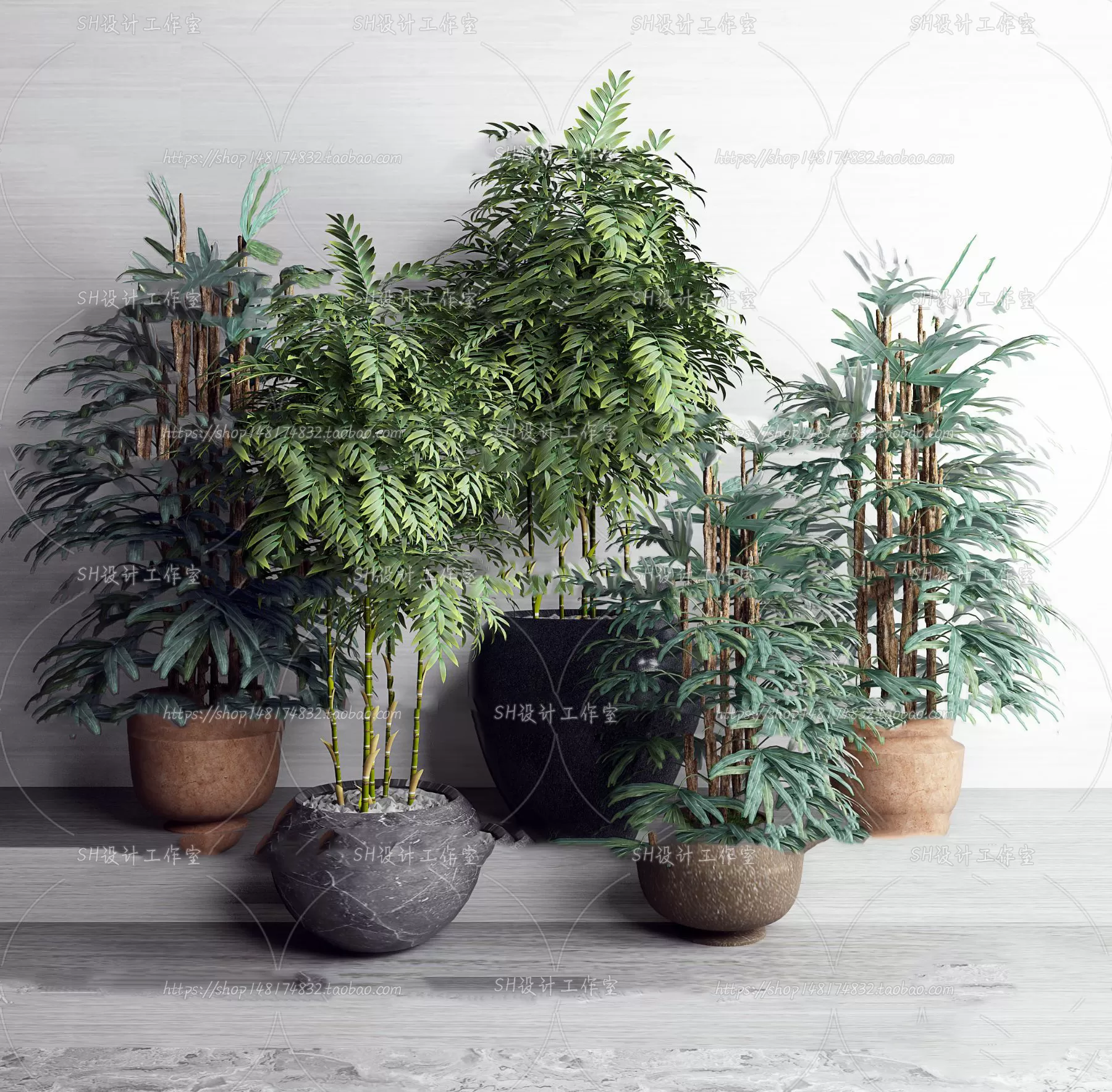 PLANT 3D MODELS – 070