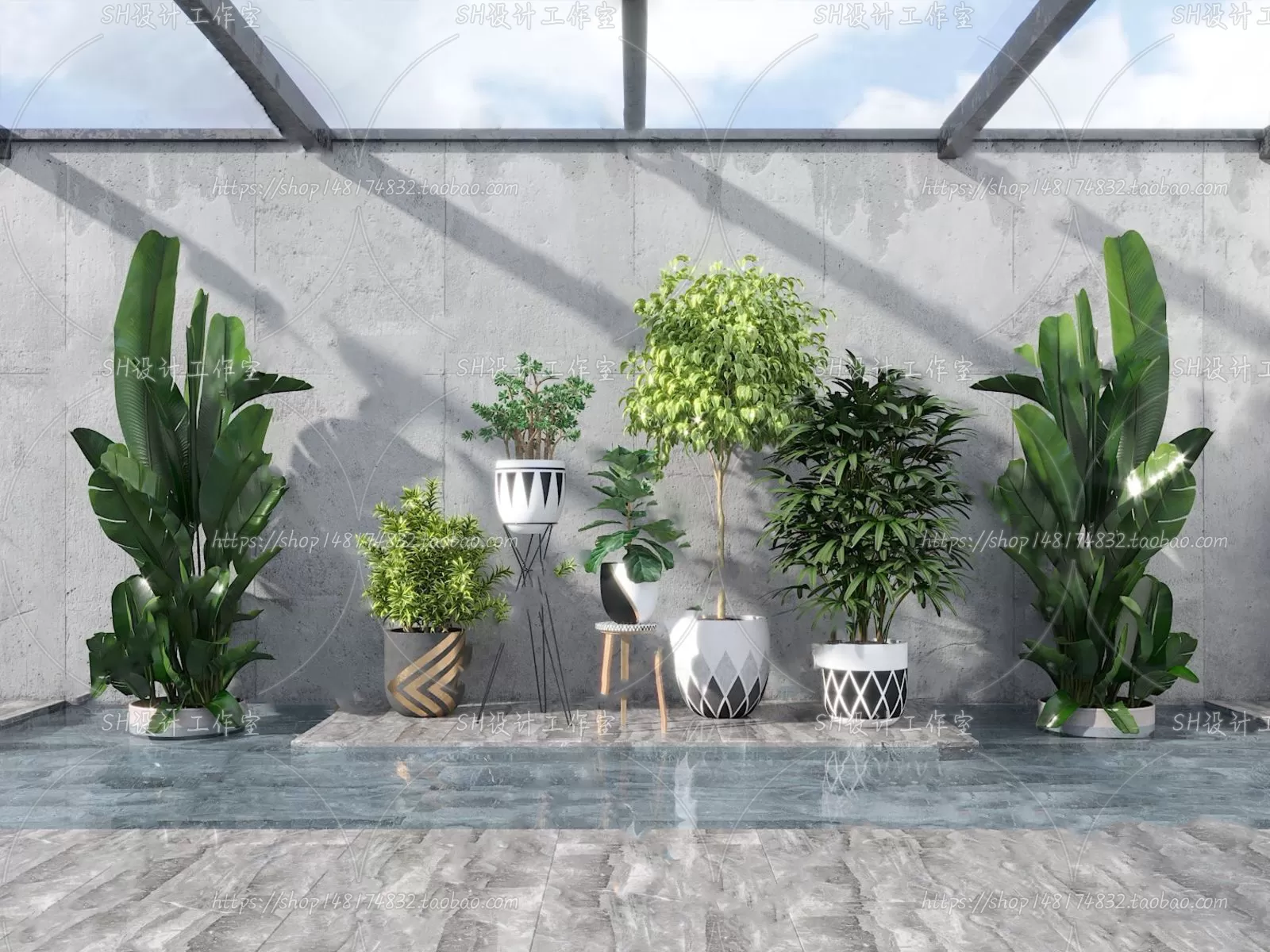 PLANT 3D MODELS – 073