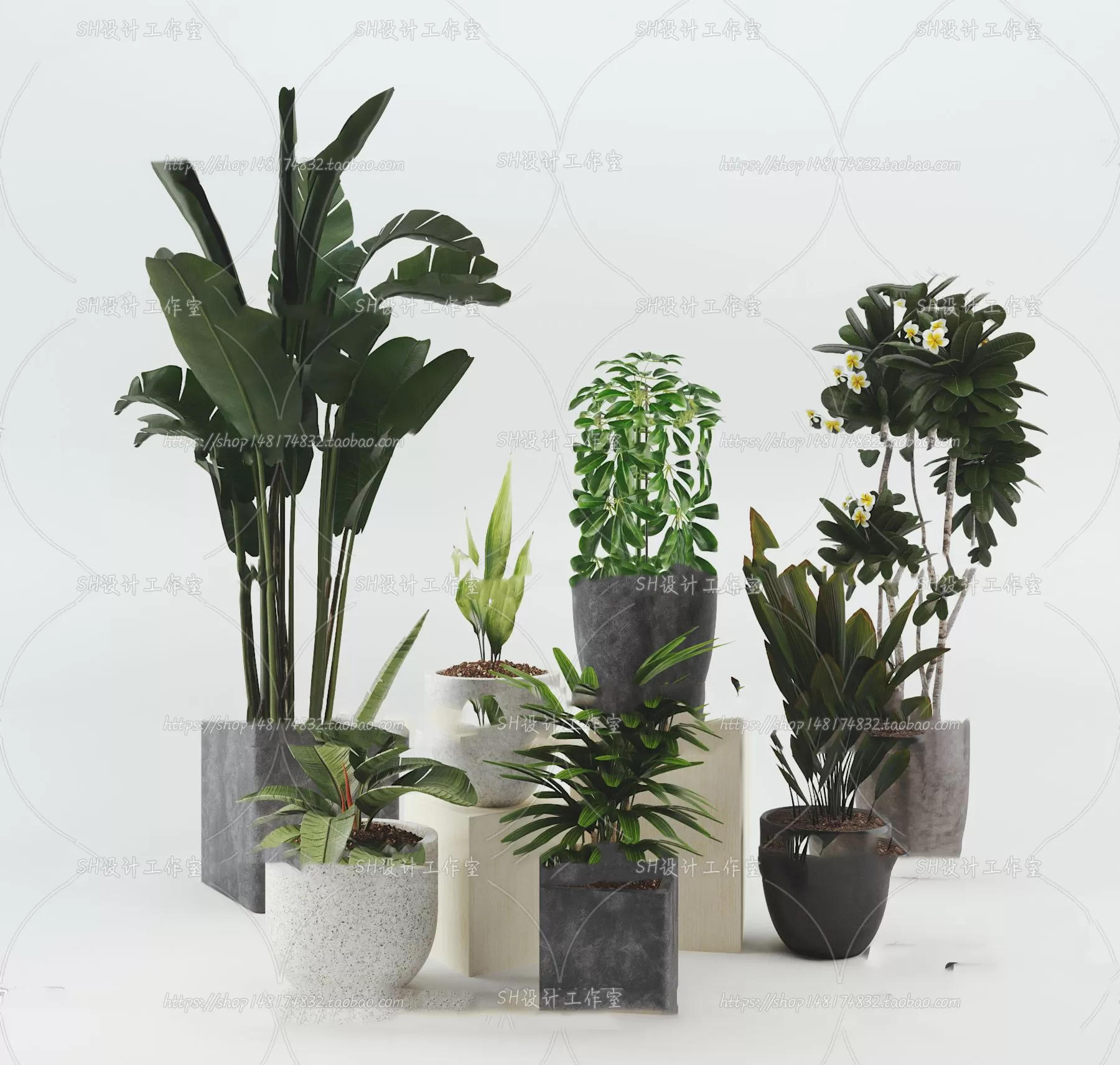 PLANT 3D MODELS – 076