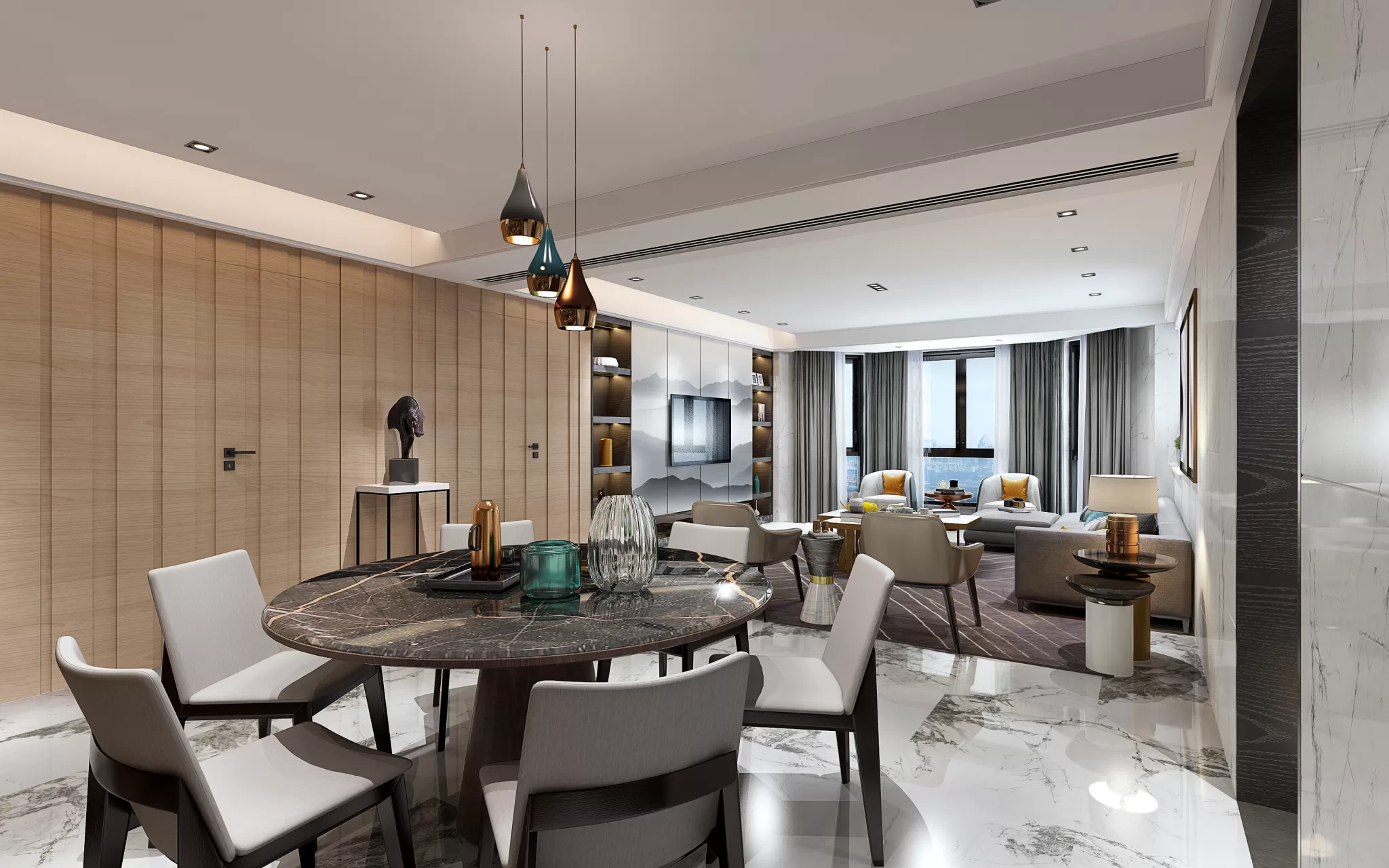 DESMOD INTERIOR 2021 (VRAY) – 1. LIVING ROOM – MODERN – 025