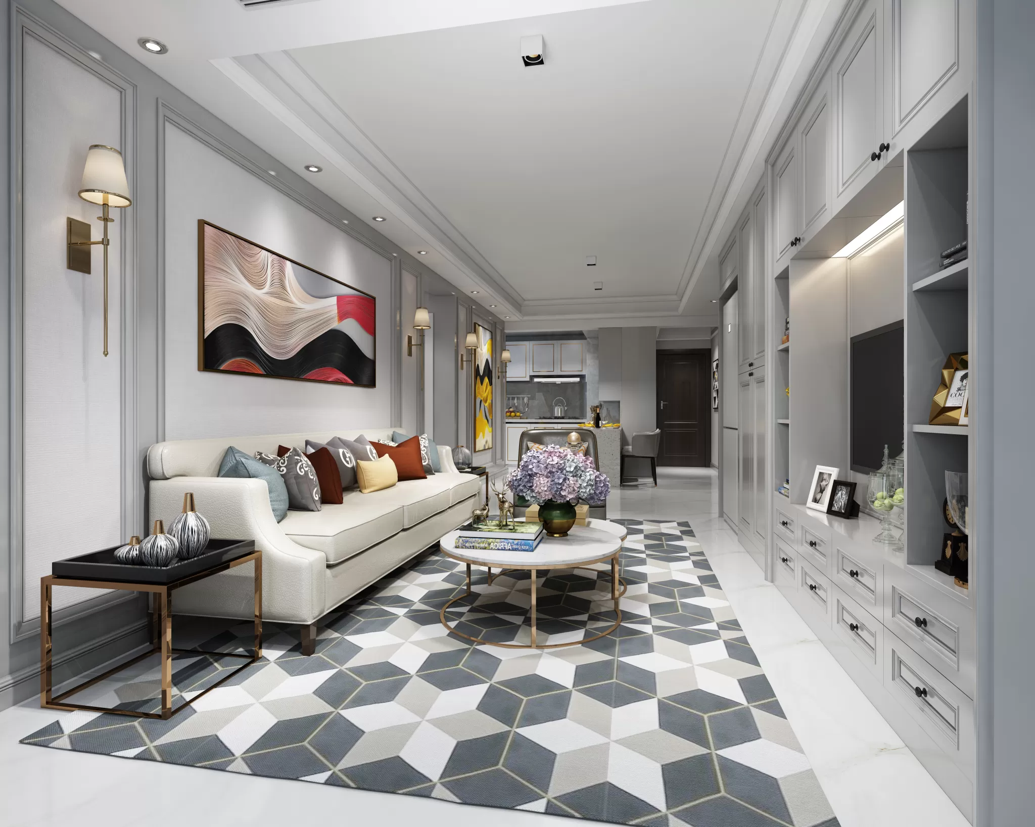 DESMOD INTERIOR 2021 (VRAY) – 1. LIVING ROOM – MODERN – 042