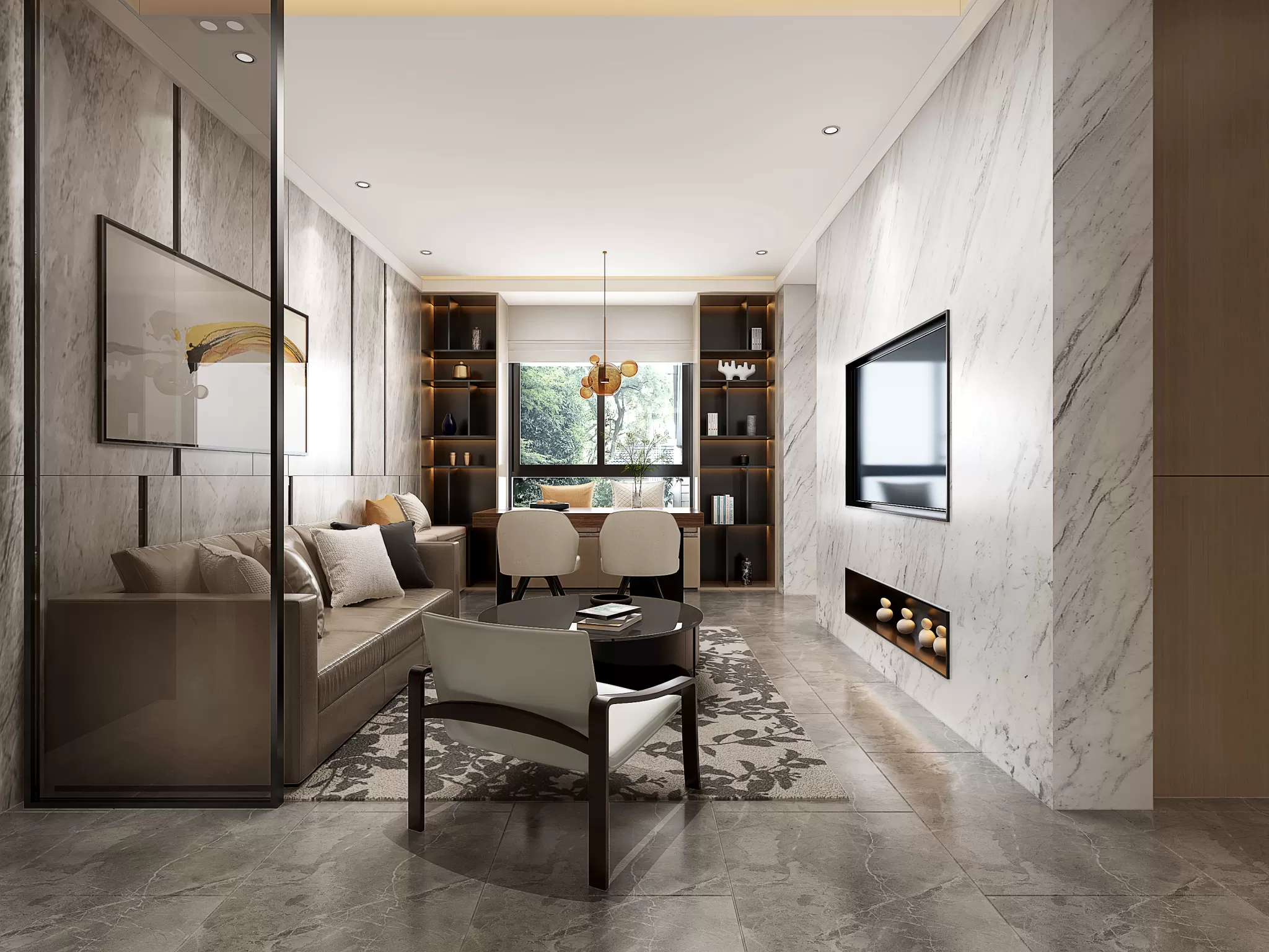 DESMOD INTERIOR 2021 (VRAY) – 1. LIVING ROOM – MODERN – 049