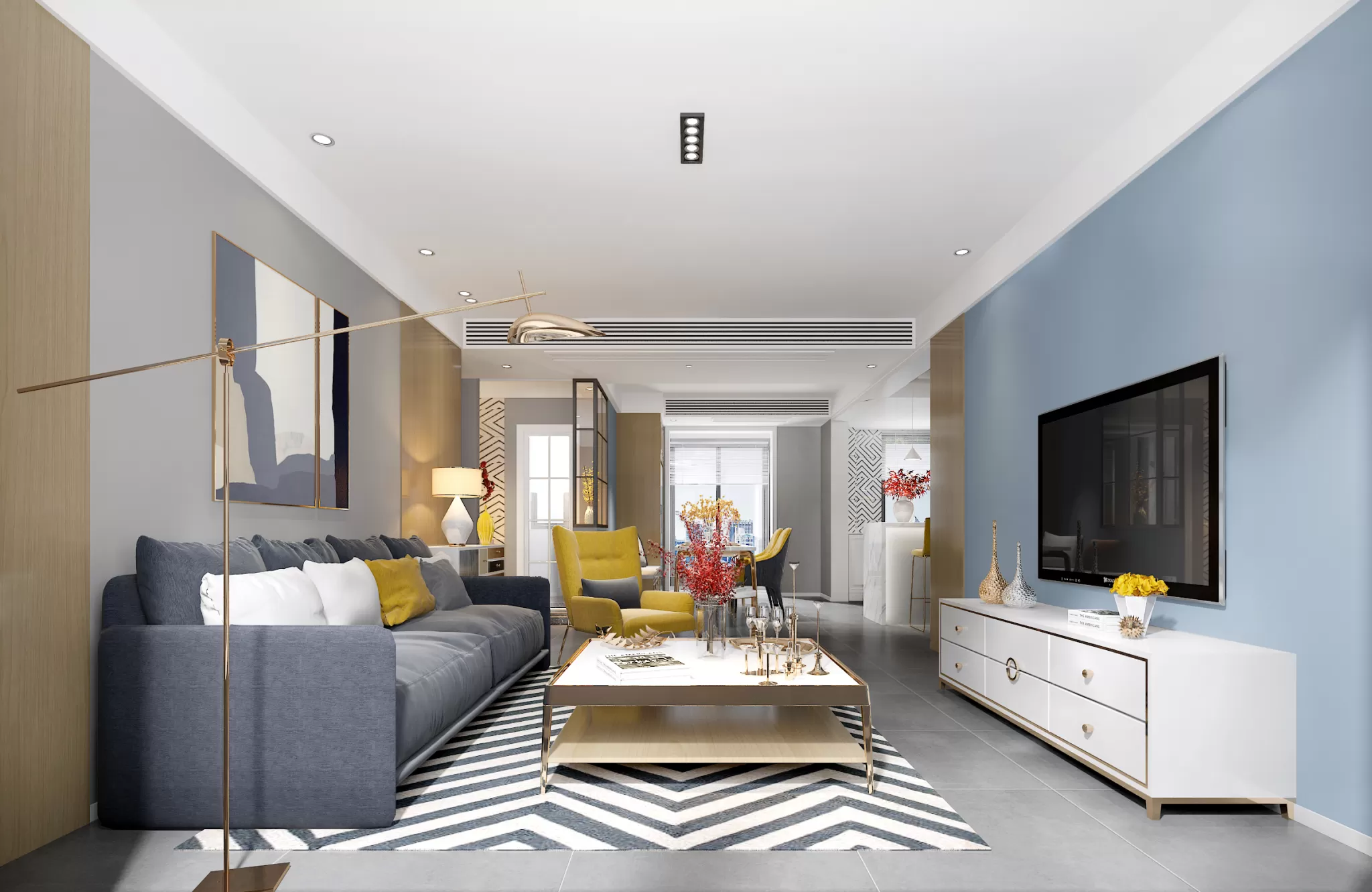 DESMOD INTERIOR 2021 (VRAY) – 1. LIVING ROOM – MODERN – 066