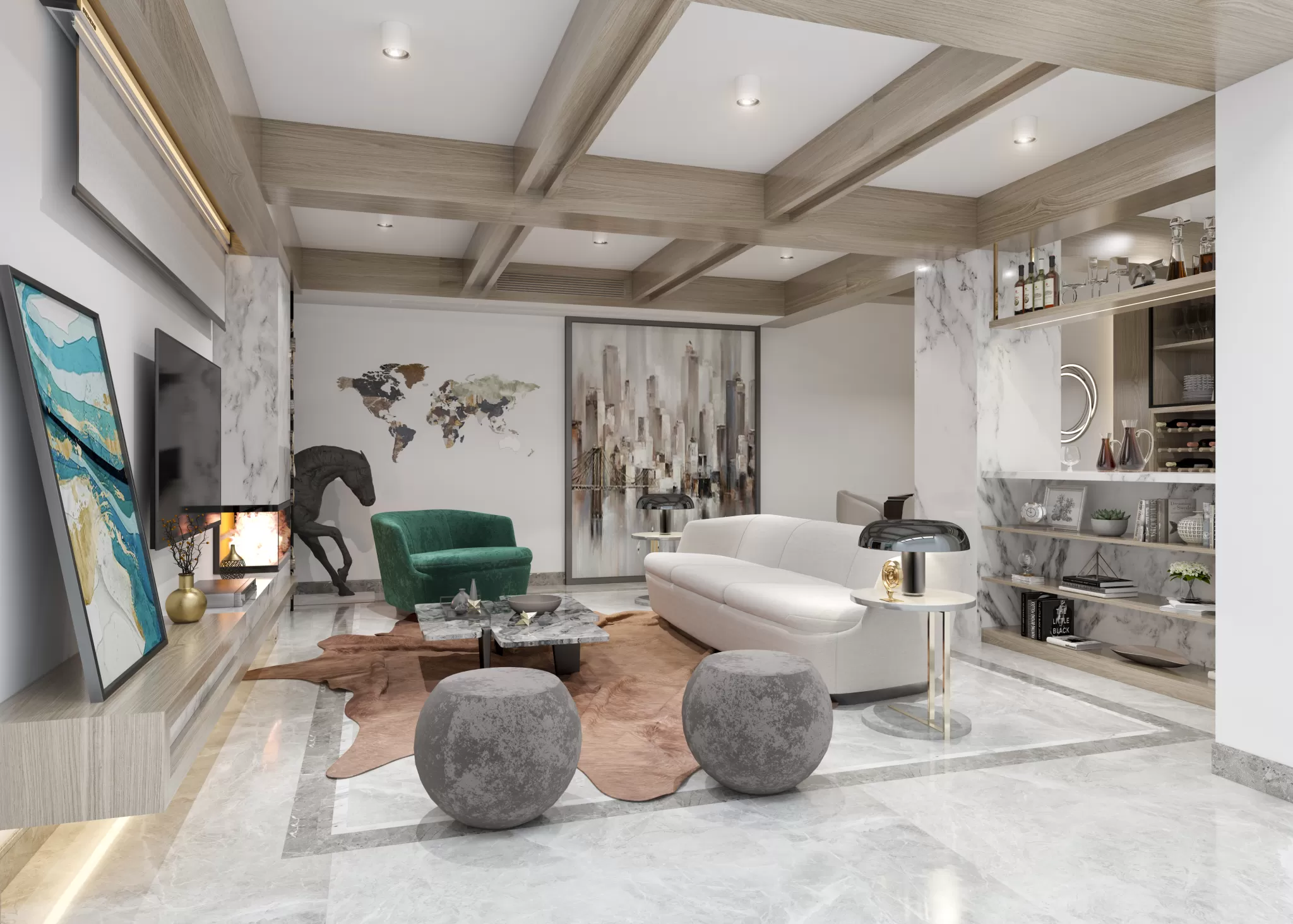 DESMOD INTERIOR 2021 (VRAY) – 1. LIVING ROOM – MODERN – 078