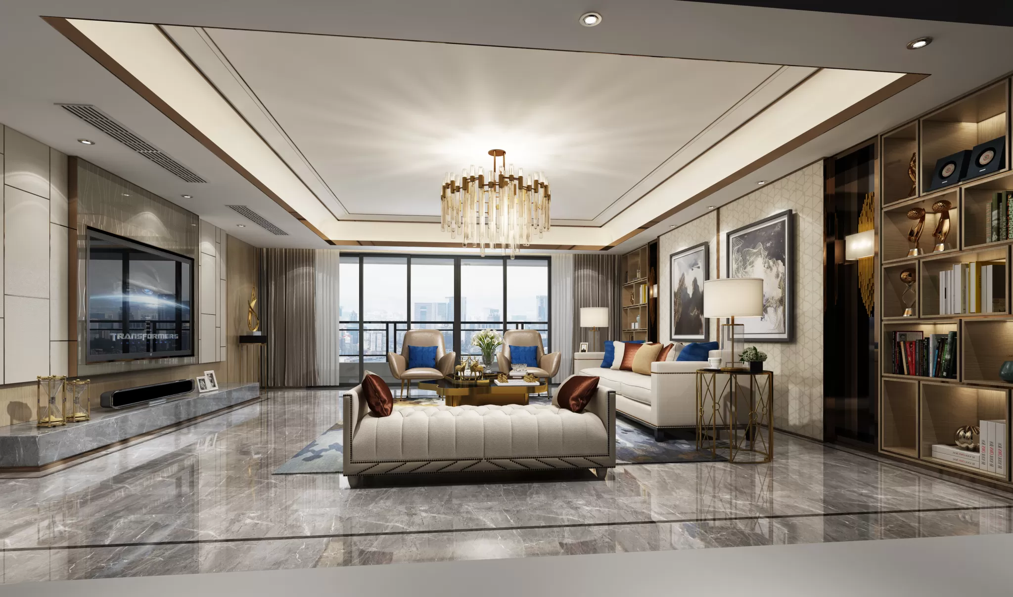 DESMOD INTERIOR 2021 (VRAY) – 1. LIVING ROOM – MODERN – 089