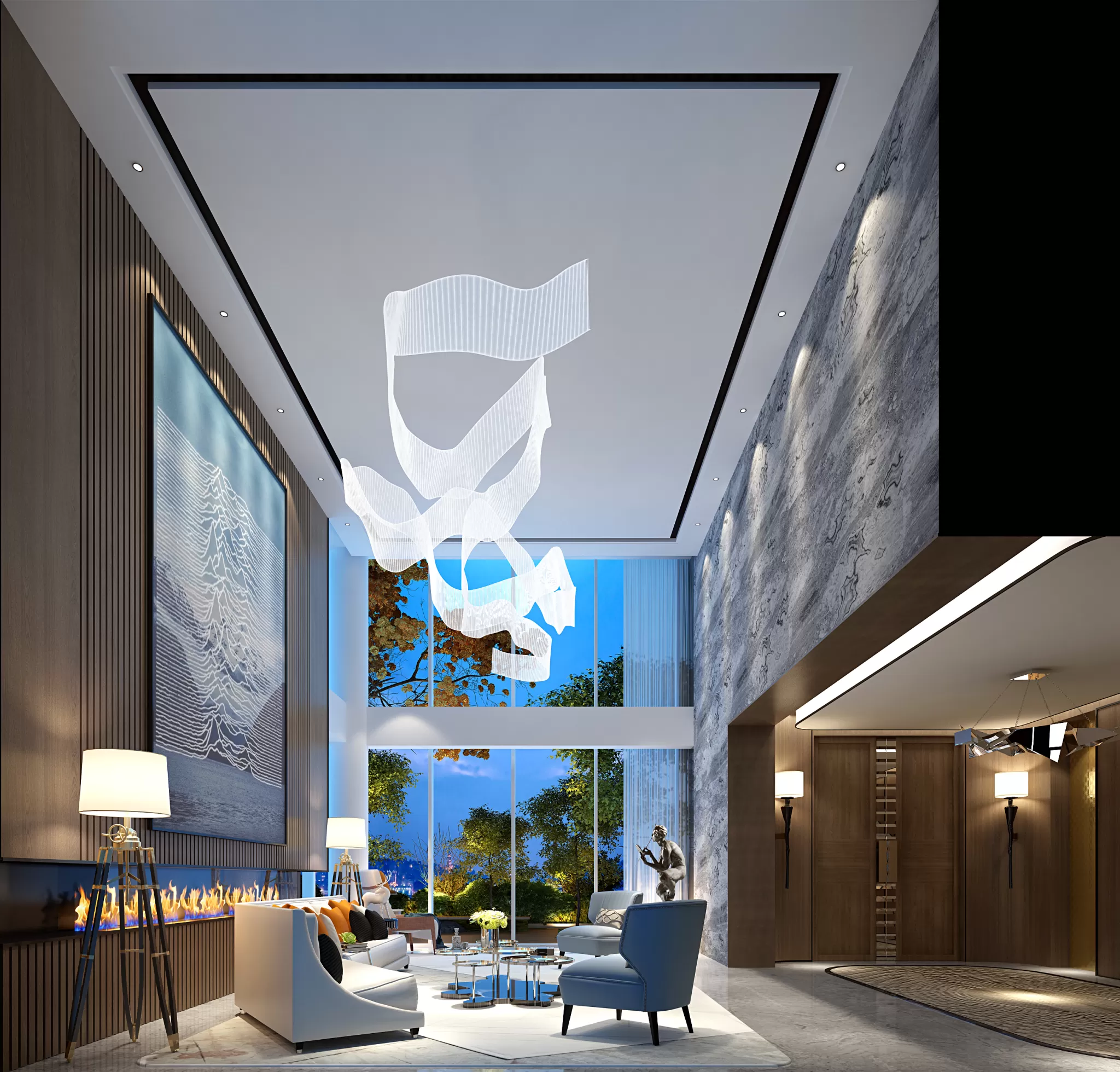 DESMOD INTERIOR 2021 (VRAY) – 1. LIVING ROOM – MODERN – 113