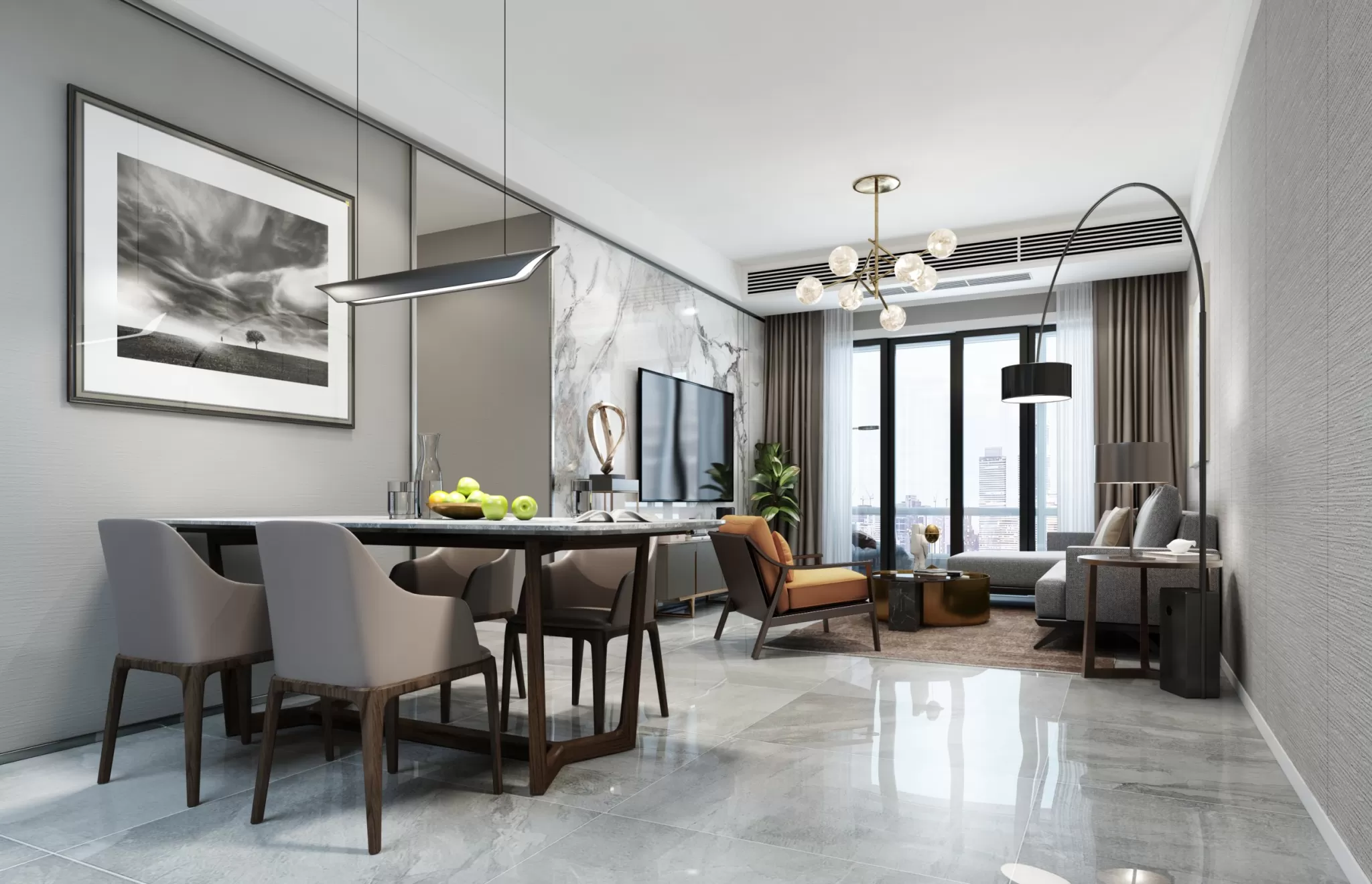 DESMOD INTERIOR 2021 (VRAY) – 1. LIVING ROOM – MODERN – 125