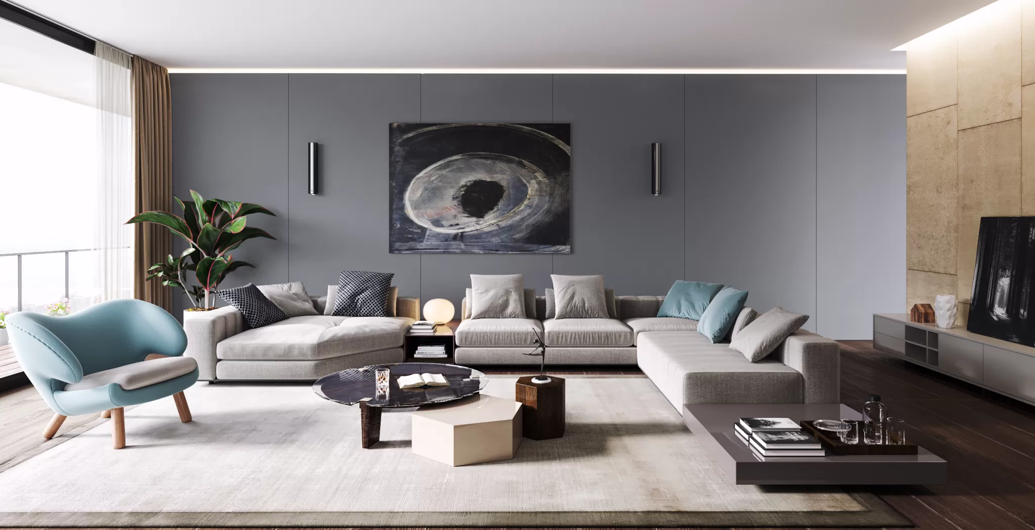 DESMOD INTERIOR 2021 (VRAY) – 1. LIVING ROOM – MODERN – 166