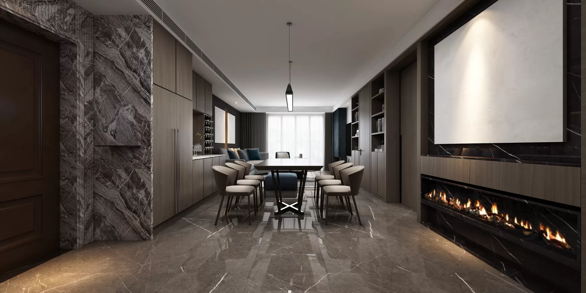 DESMOD INTERIOR 2021 (VRAY) – 1. LIVING ROOM – MODERN – 173