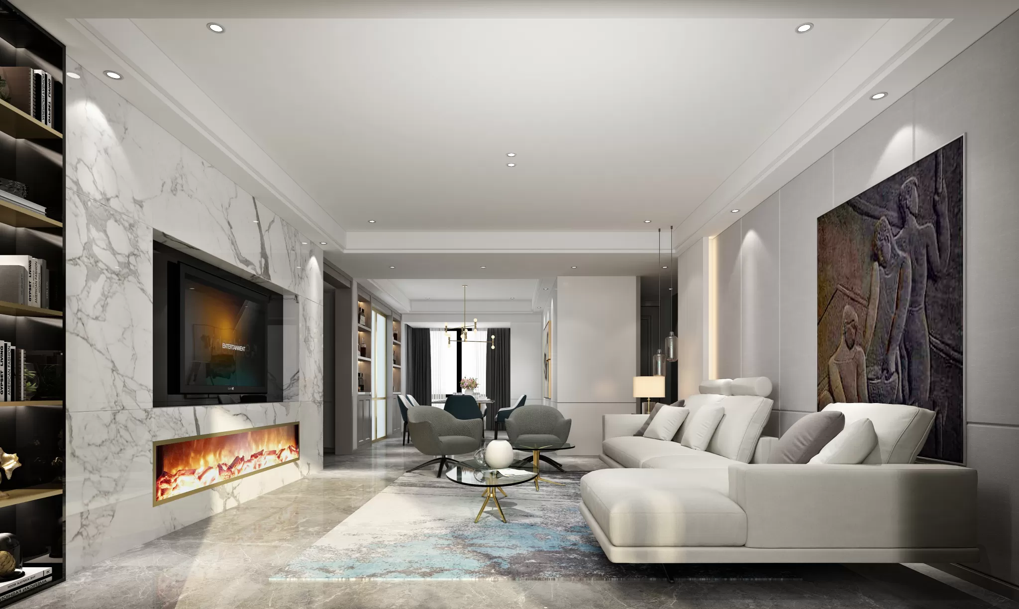 DESMOD INTERIOR 2021 (VRAY) – 1. LIVING ROOM – MODERN – 180