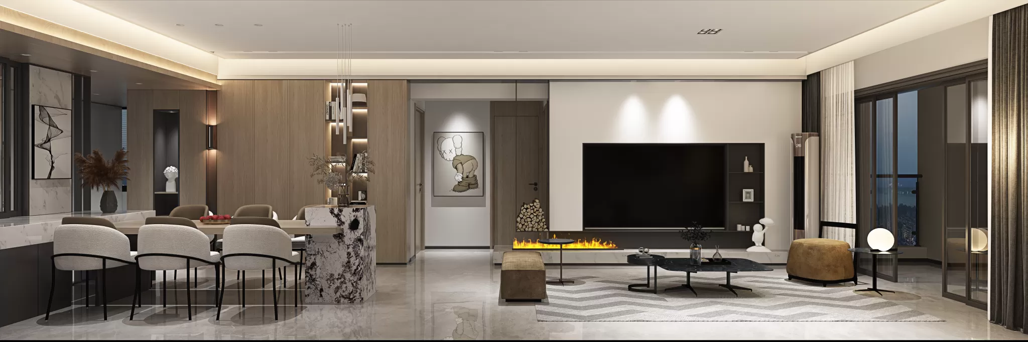 DESMOD INTERIOR 2021 (VRAY) – 1. LIVING ROOM – MODERN – 230 (1)