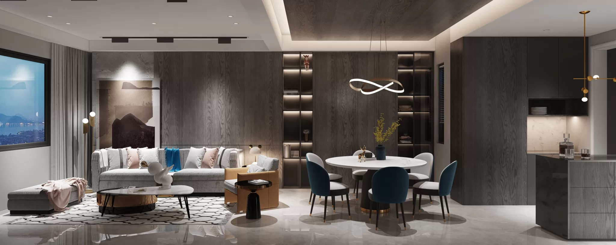 DESMOD INTERIOR 2021 (VRAY) – 1. LIVING ROOM – MODERN – 233