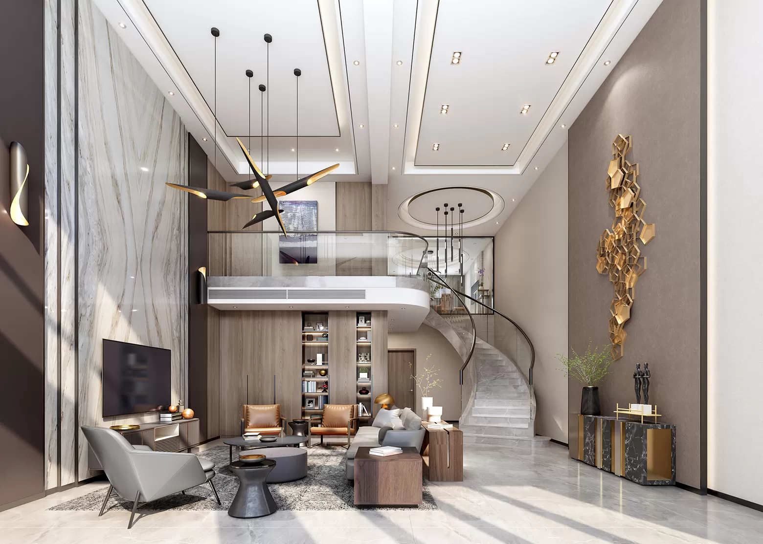 DESMOD INTERIOR 2021 (VRAY) – 1. LIVING ROOM – MODERN – 238