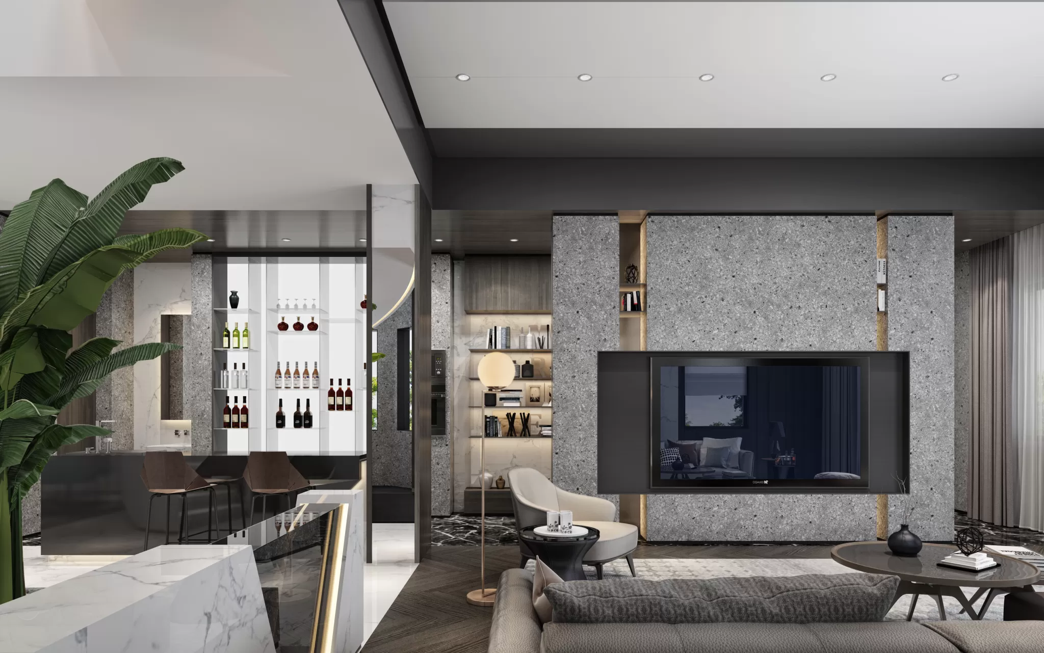 DESMOD INTERIOR 2021 (VRAY) – 1. LIVING ROOM – MODERN – 241