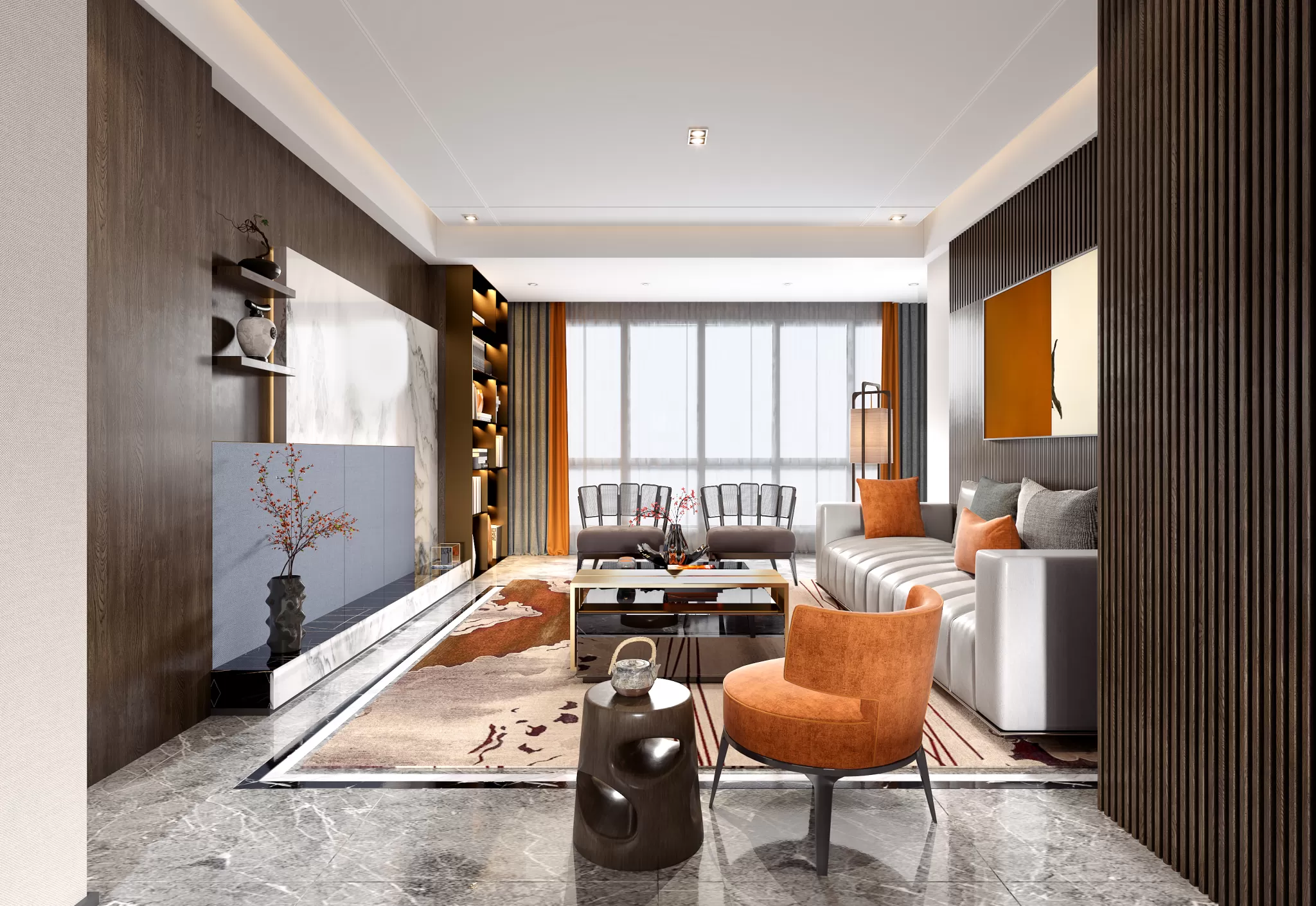 DESMOD INTERIOR 2021 (VRAY) – 1. LIVING ROOM – MODERN – 254