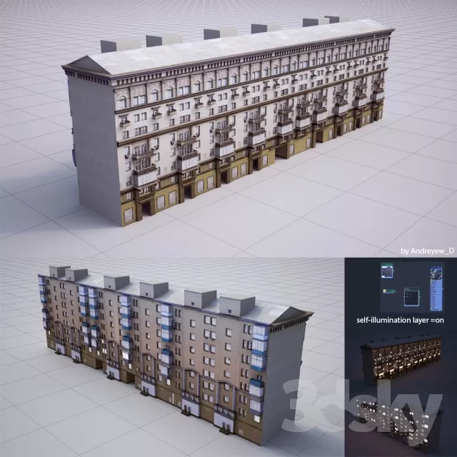 BUILDING 3D MODEL – 016