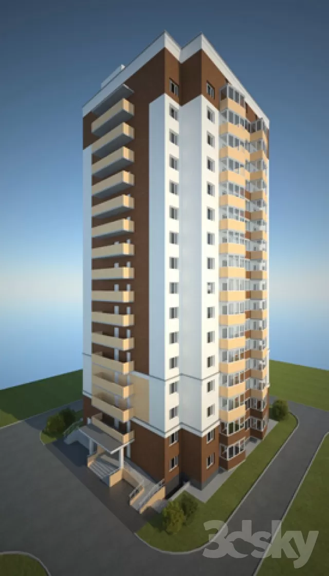 BUILDING 3D MODEL – 025