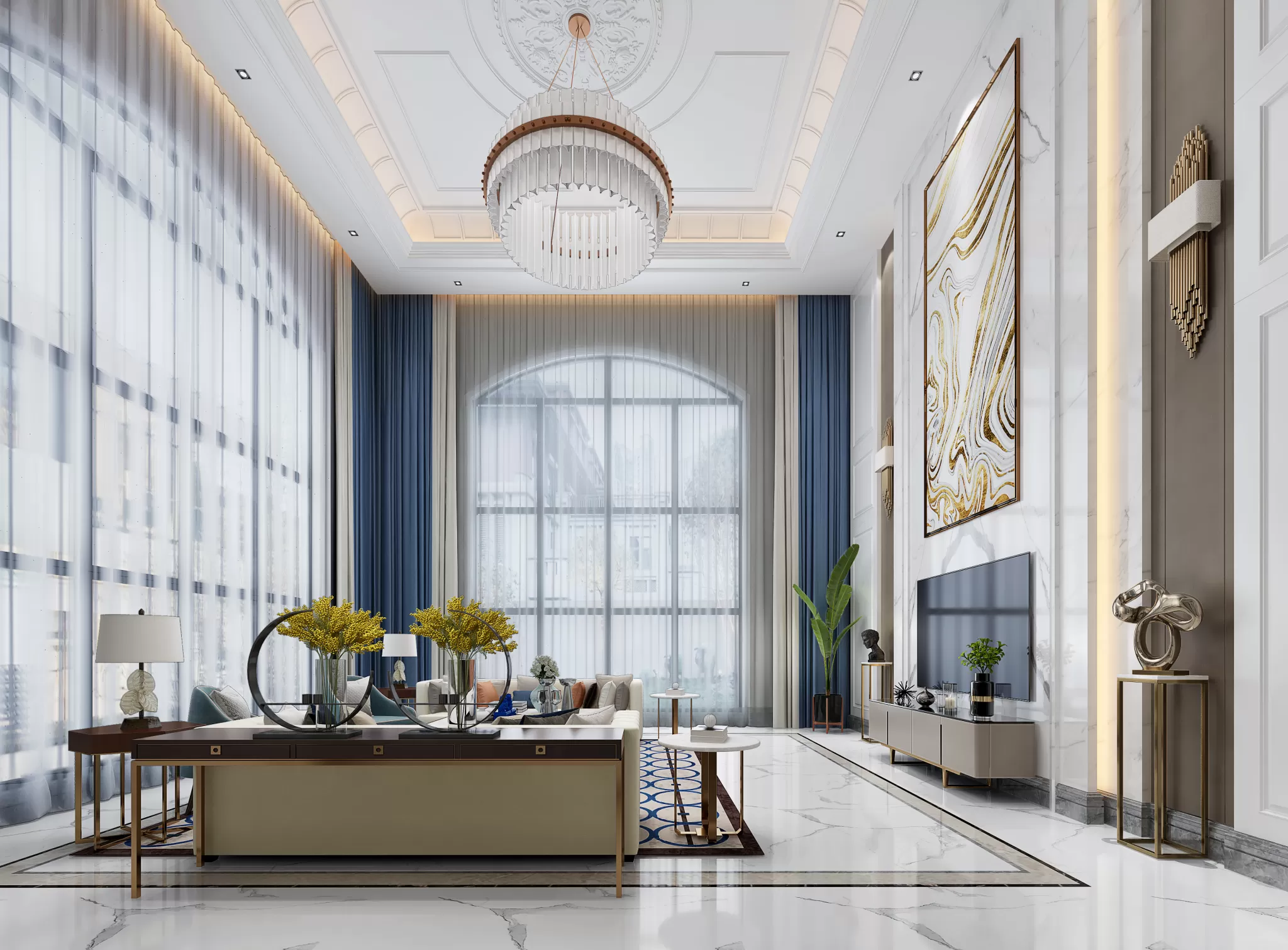 DESMOD INTERIOR 2021 (VRAY) – 2. LIVING ROOM – EUROPEAN – 012