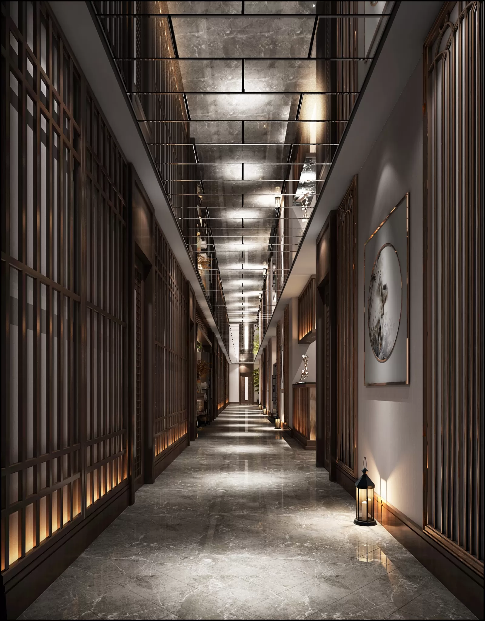 DESMOD INTERIOR 2021 (VRAY) – 20. CORRIDOR, ELEVATOR – 003