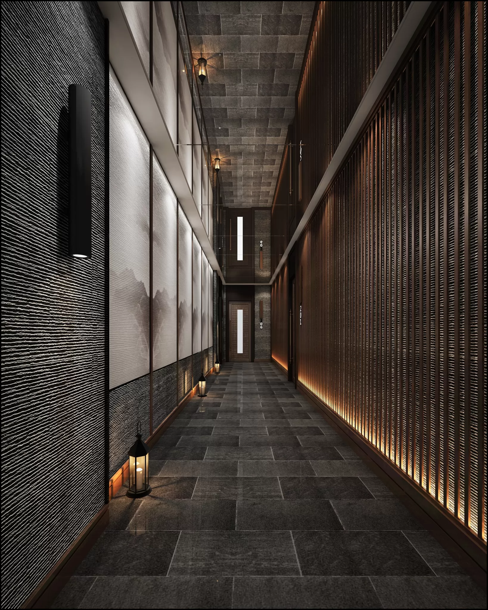 DESMOD INTERIOR 2021 (VRAY) – 20. CORRIDOR, ELEVATOR – 007