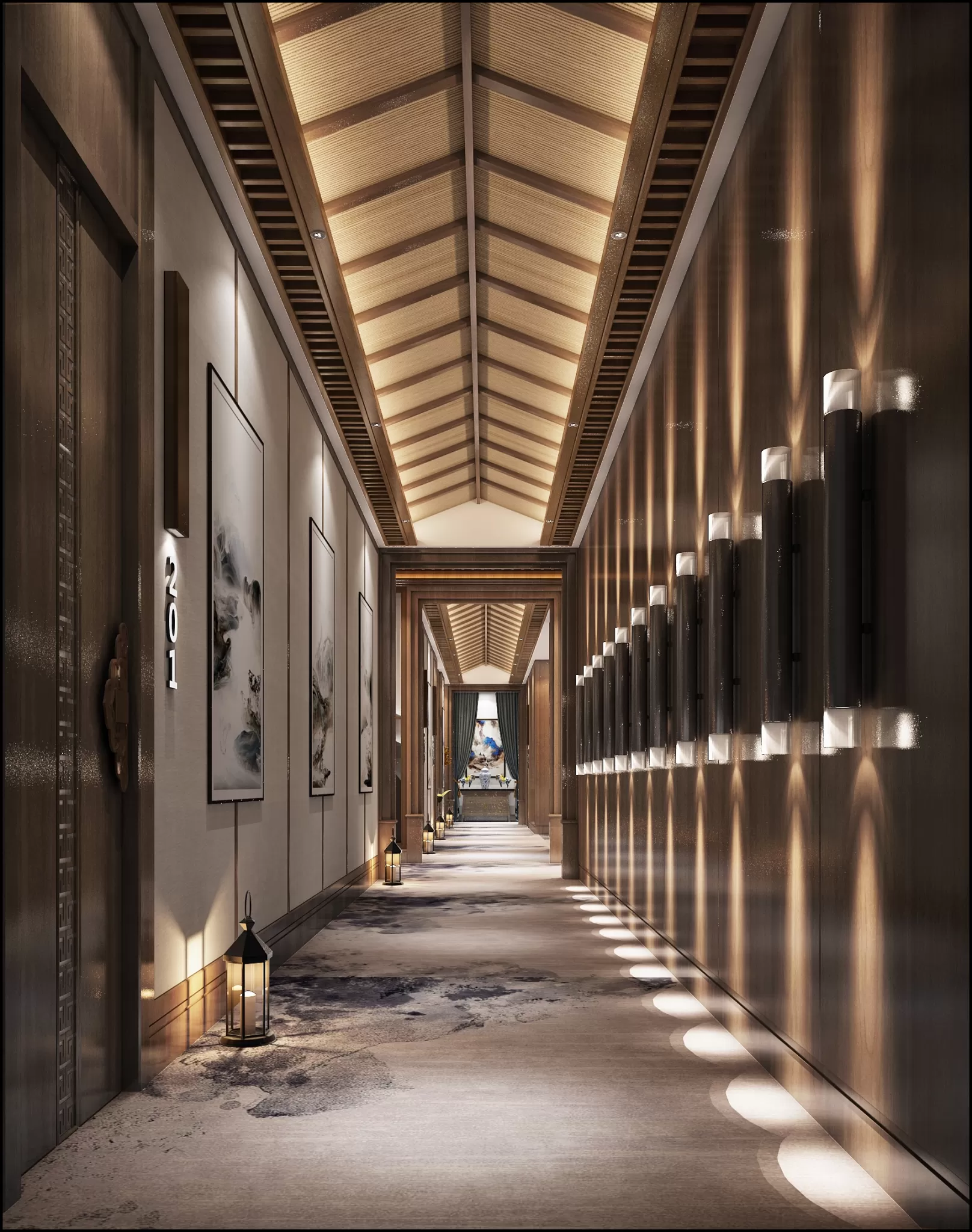 DESMOD INTERIOR 2021 (VRAY) – 20. CORRIDOR, ELEVATOR – 018