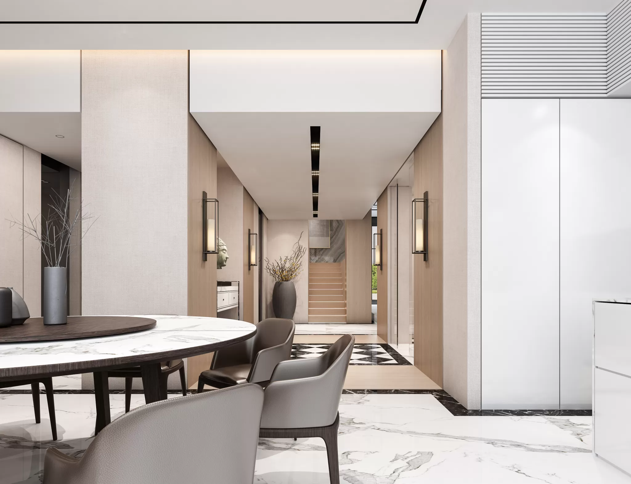 DESMOD INTERIOR 2021 (VRAY) – 20. CORRIDOR, ELEVATOR – 43