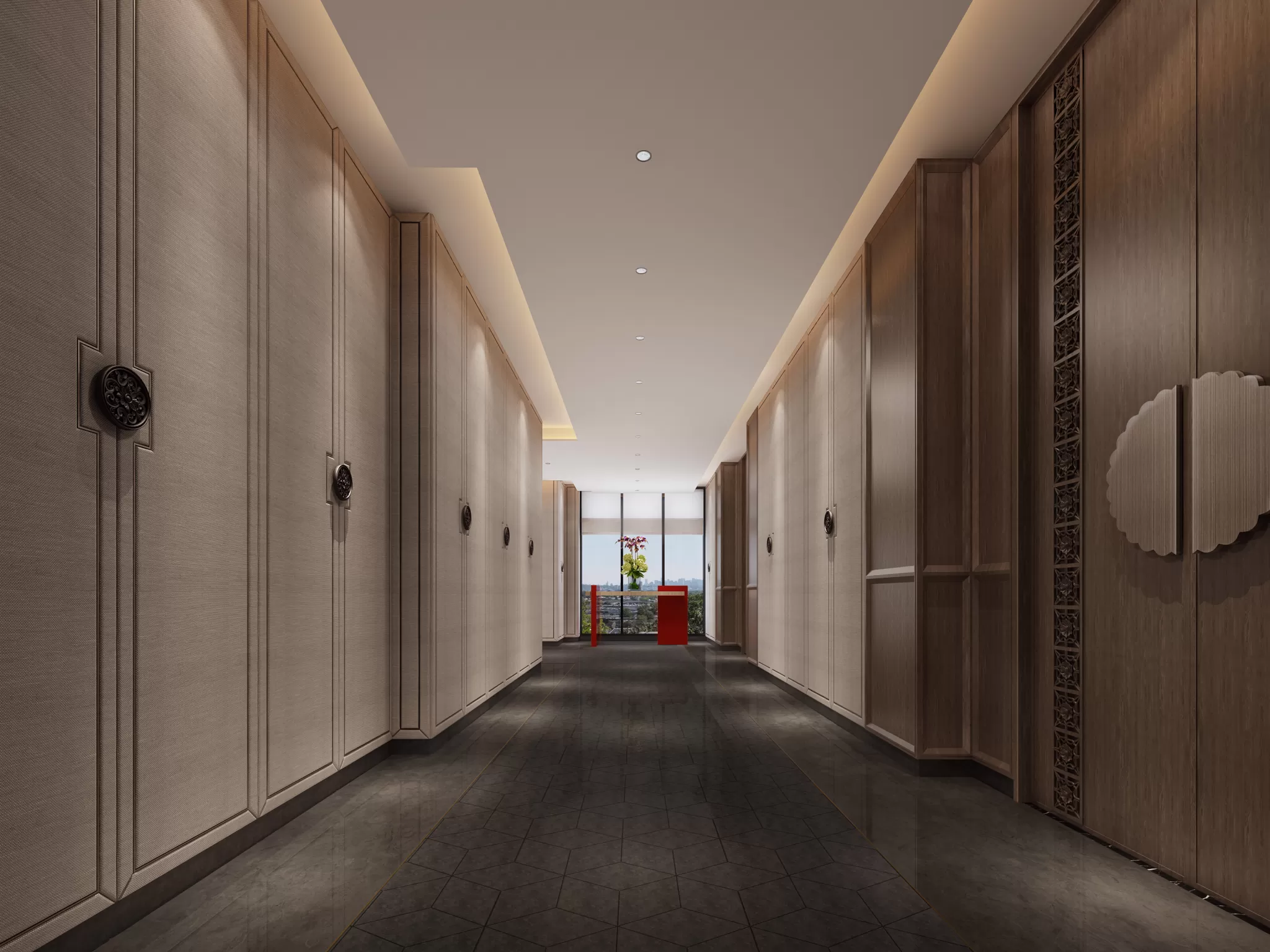 DESMOD INTERIOR 2021 (VRAY) – 20. CORRIDOR, ELEVATOR – 48