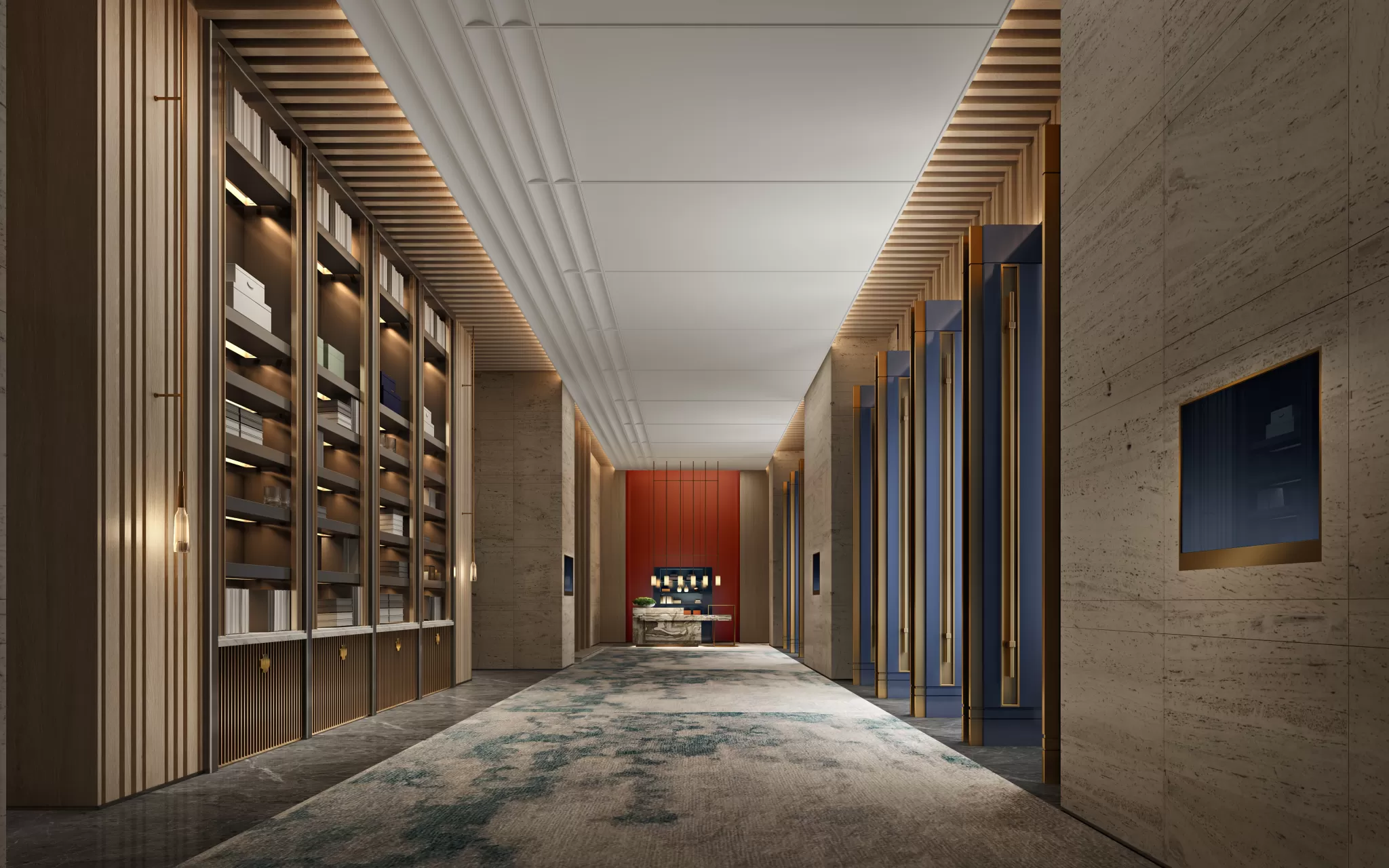 DESMOD INTERIOR 2021 (VRAY) – 20. CORRIDOR, ELEVATOR – 57