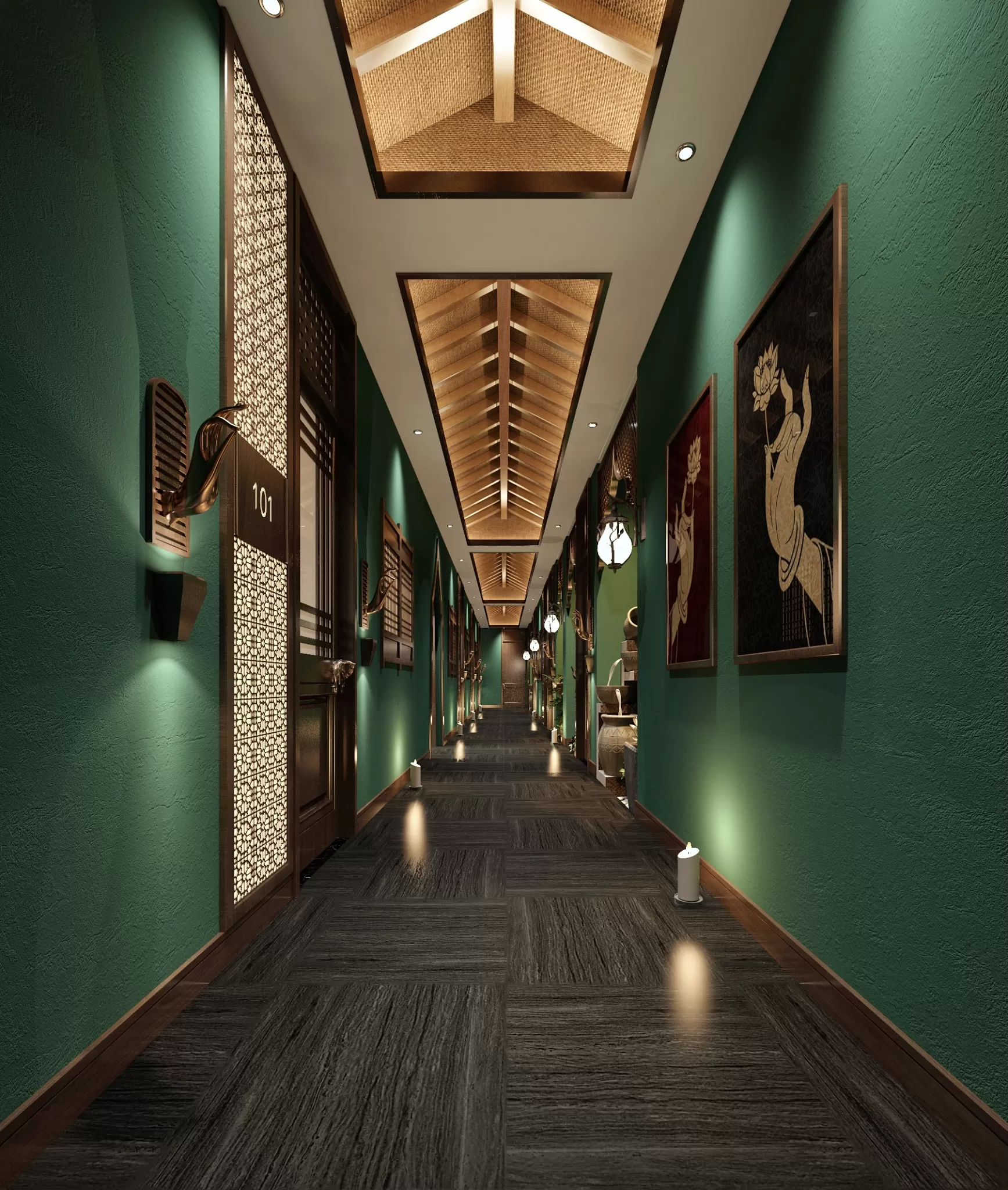 DESMOD INTERIOR 2021 (VRAY) – 20. CORRIDOR, ELEVATOR – 67