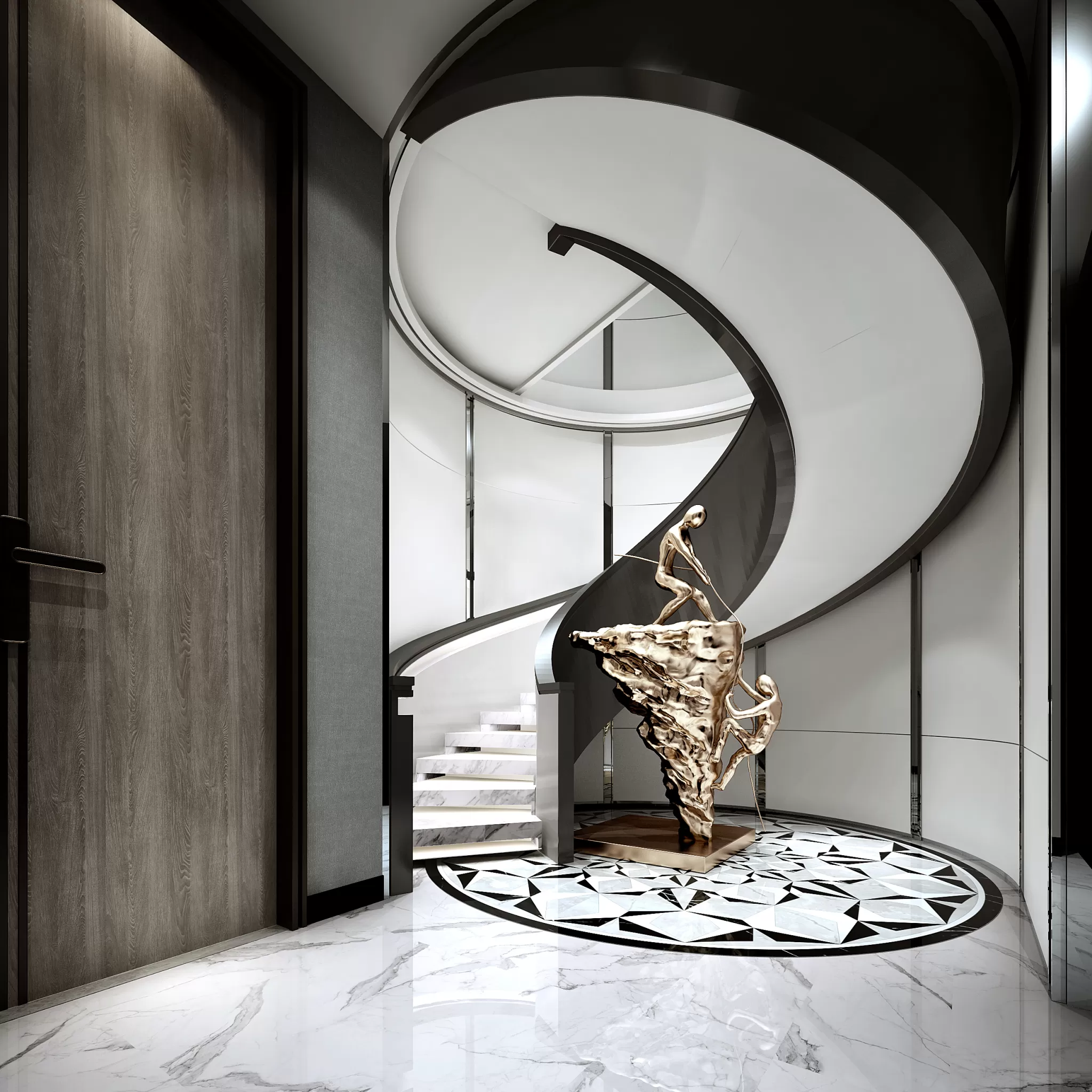 DESMOD INTERIOR 2021 (VRAY) – 20. CORRIDOR, ELEVATOR – 75