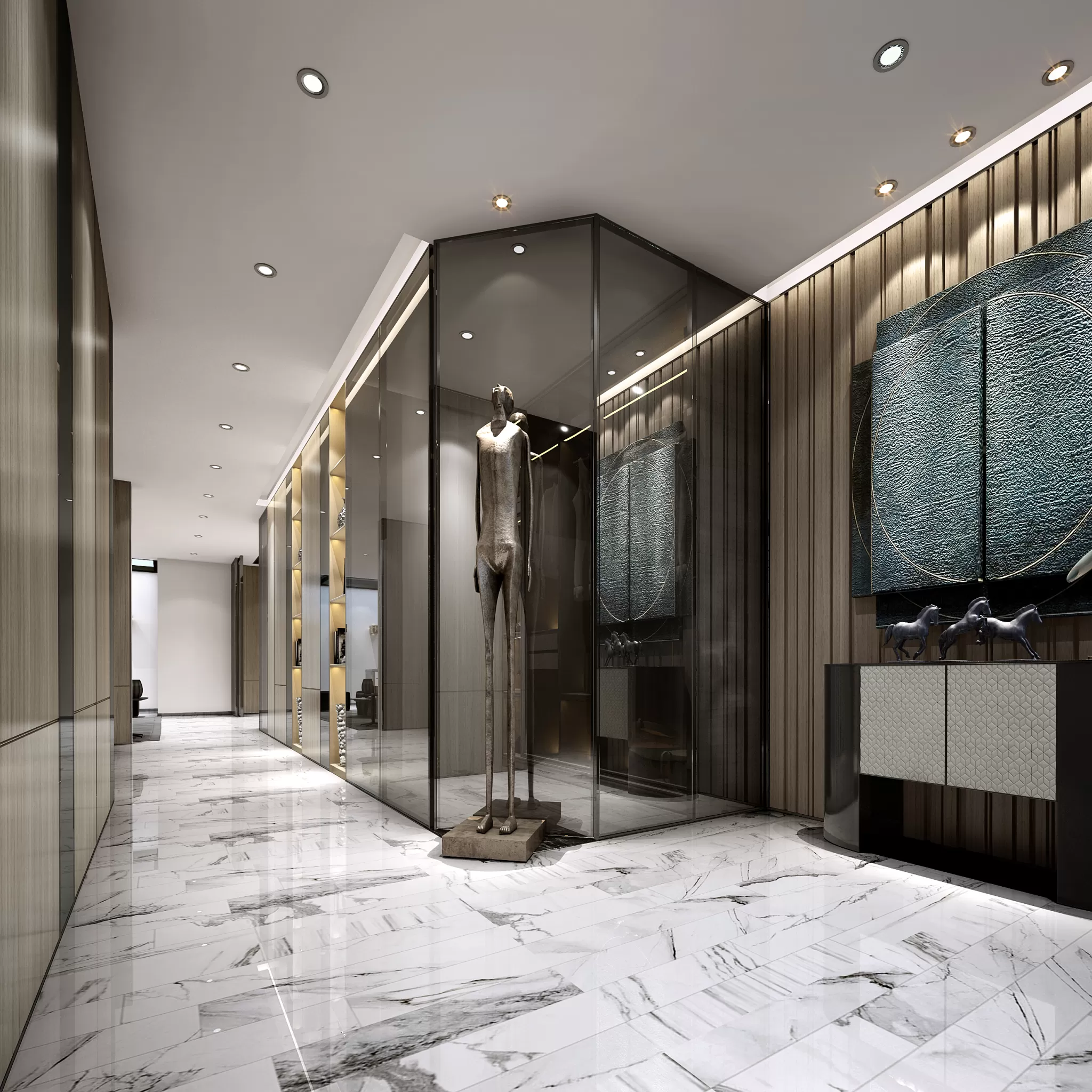 DESMOD INTERIOR 2021 (VRAY) – 20. CORRIDOR, ELEVATOR – 77