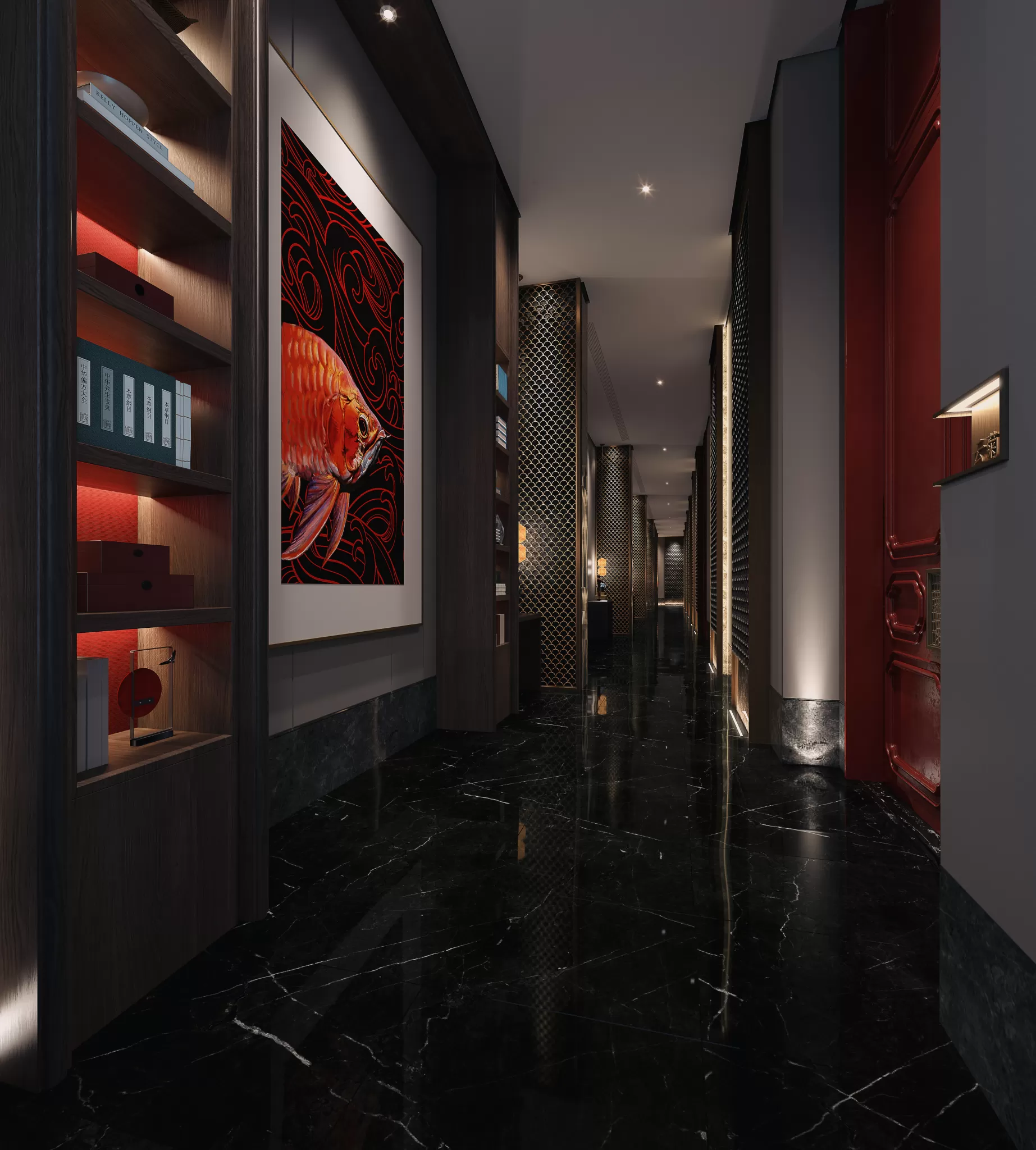 DESMOD INTERIOR 2021 (VRAY) – 20. CORRIDOR, ELEVATOR – 80