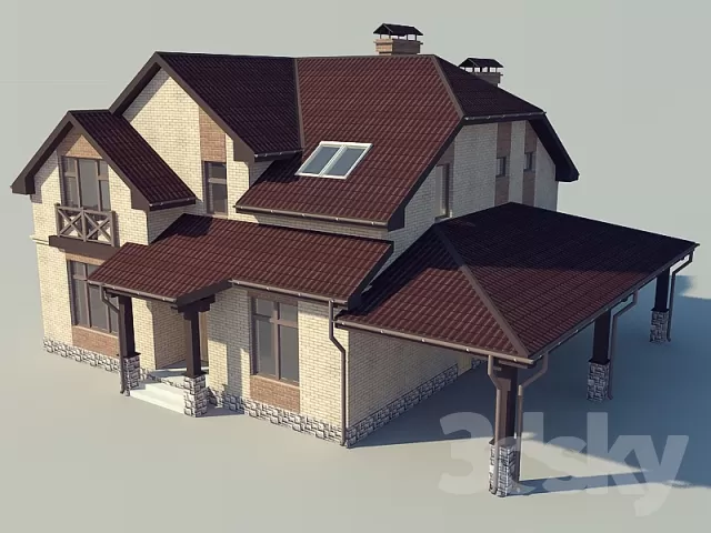BUILDING 3D MODEL – 053