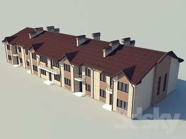 BUILDING 3D MODEL – 054