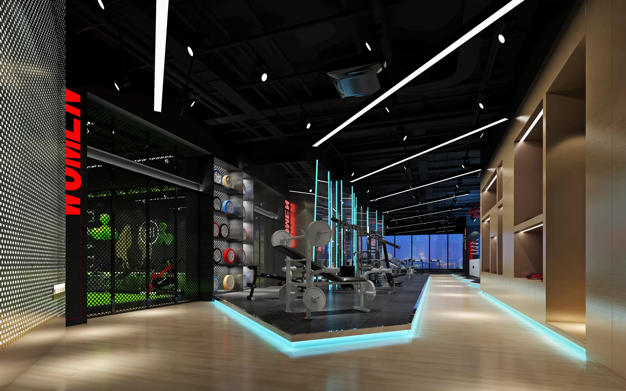 DESMOD INTERIOR 2021 (VRAY) – 27. FITNESS, YOGA – 005