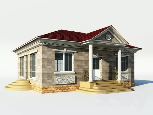 BUILDING 3D MODEL – 070