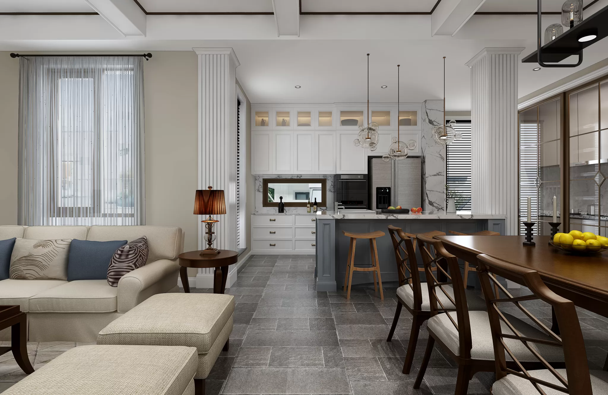 DESMOD INTERIOR 2021 (VRAY) – 3. LIVING ROOM – MIX STYLES – 26