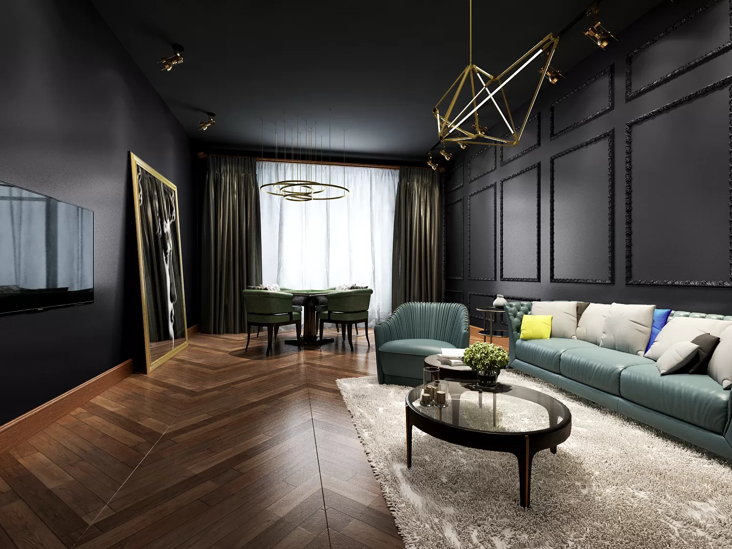 DESMOD INTERIOR 2021 (VRAY) – 3. LIVING ROOM – MIX STYLES – 27