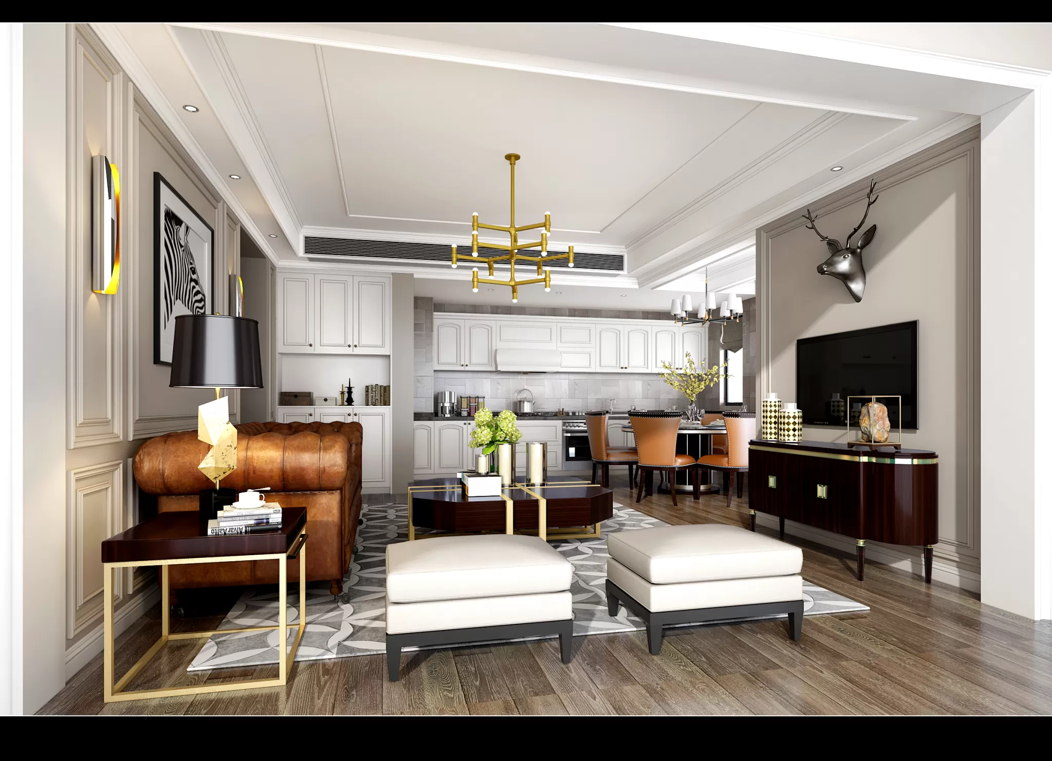 DESMOD INTERIOR 2021 (VRAY) – 3. LIVING ROOM – MIX STYLES – 30