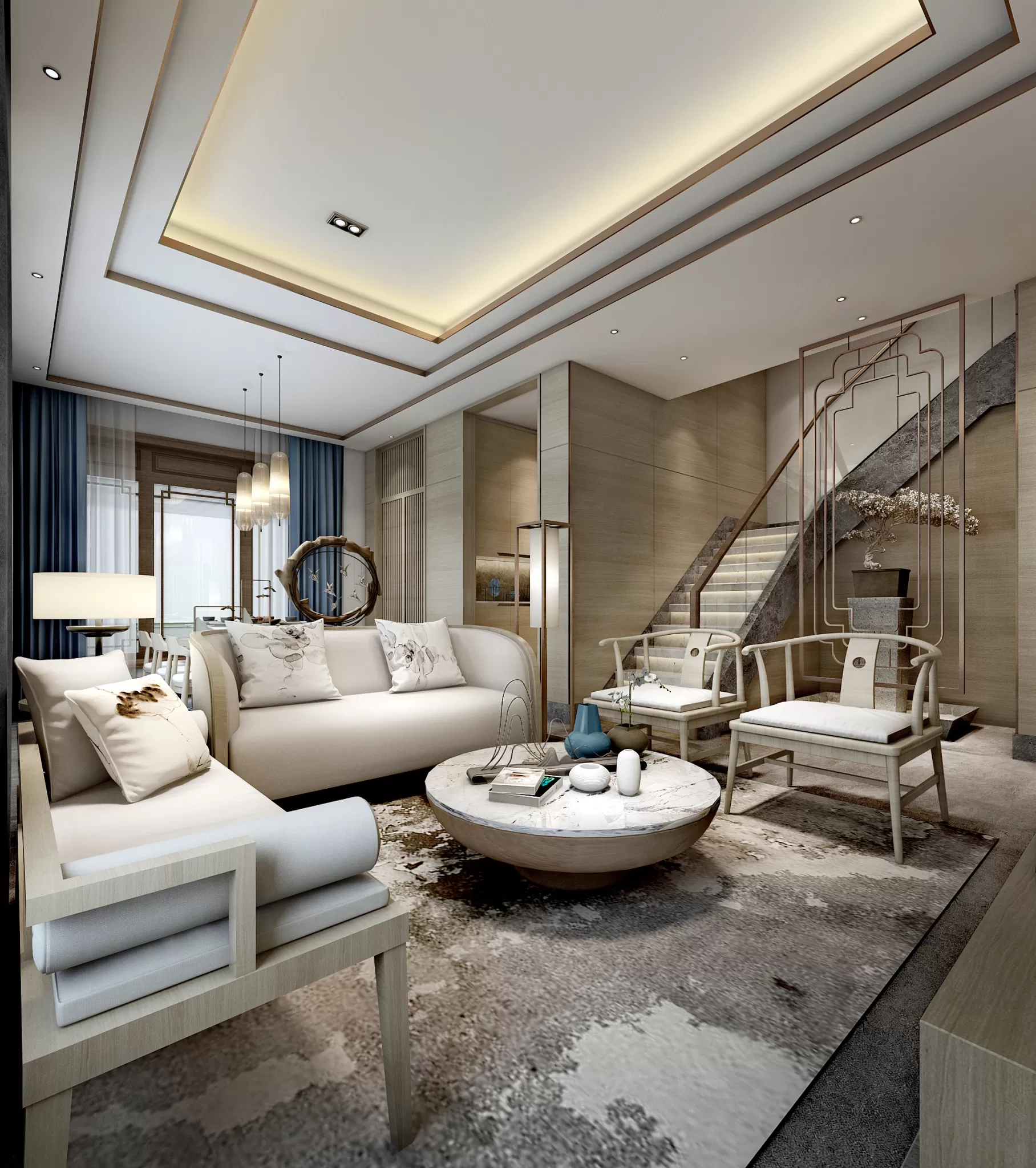 DESMOD INTERIOR 2021 (VRAY) – 4. LIVING ROOM – CHINESE – 008 DESMOD INTERIOR 2021 (VRAY) – 4. LIVING ROOM – CHINESE – 008